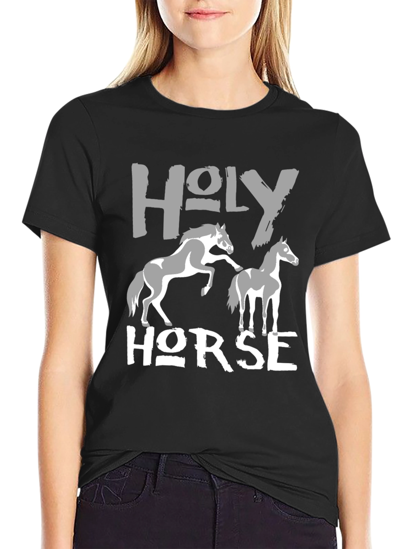 Holy Horse Graphic T-Shirt