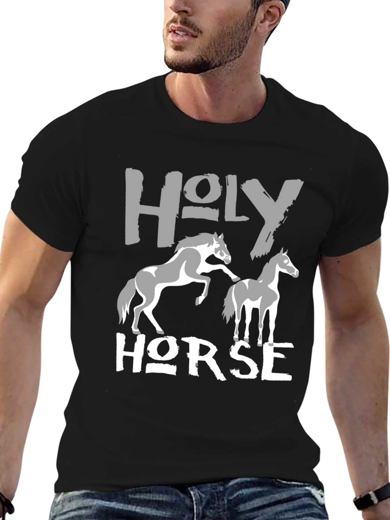 Holy Horse Graphic T-Shirt