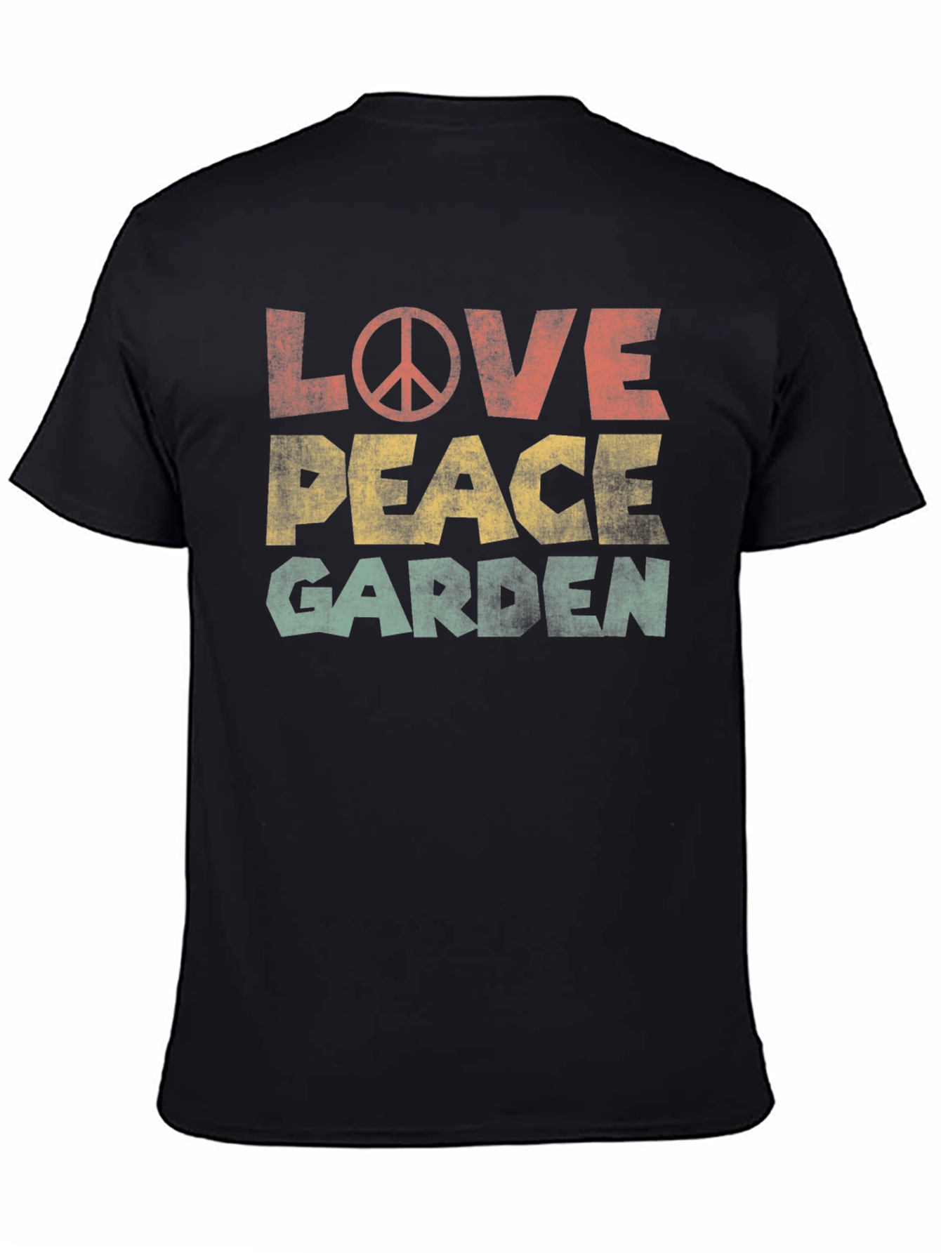 Love Peace Garden Graphic T-Shirt