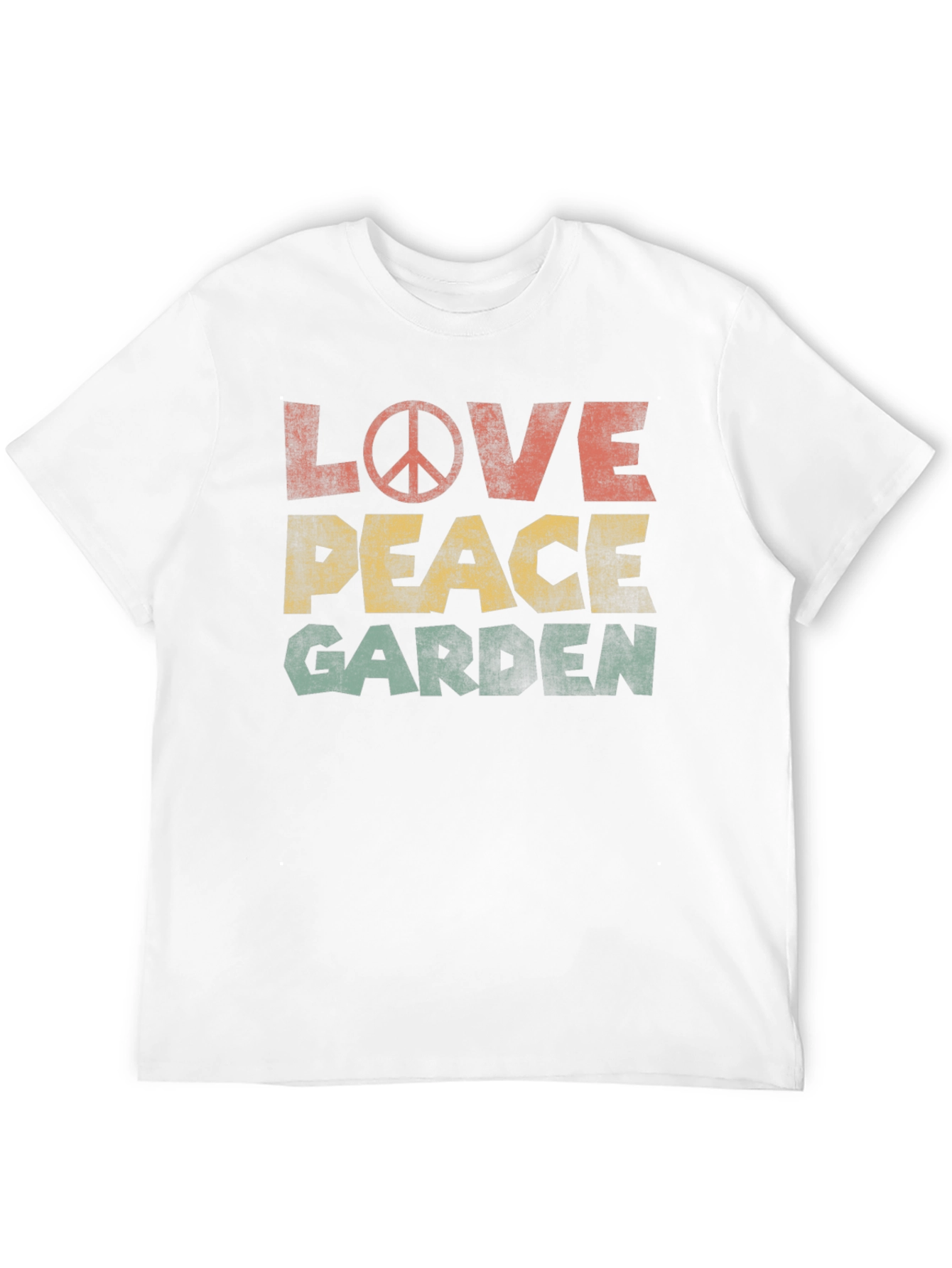 Love Peace Garden Graphic T-Shirt