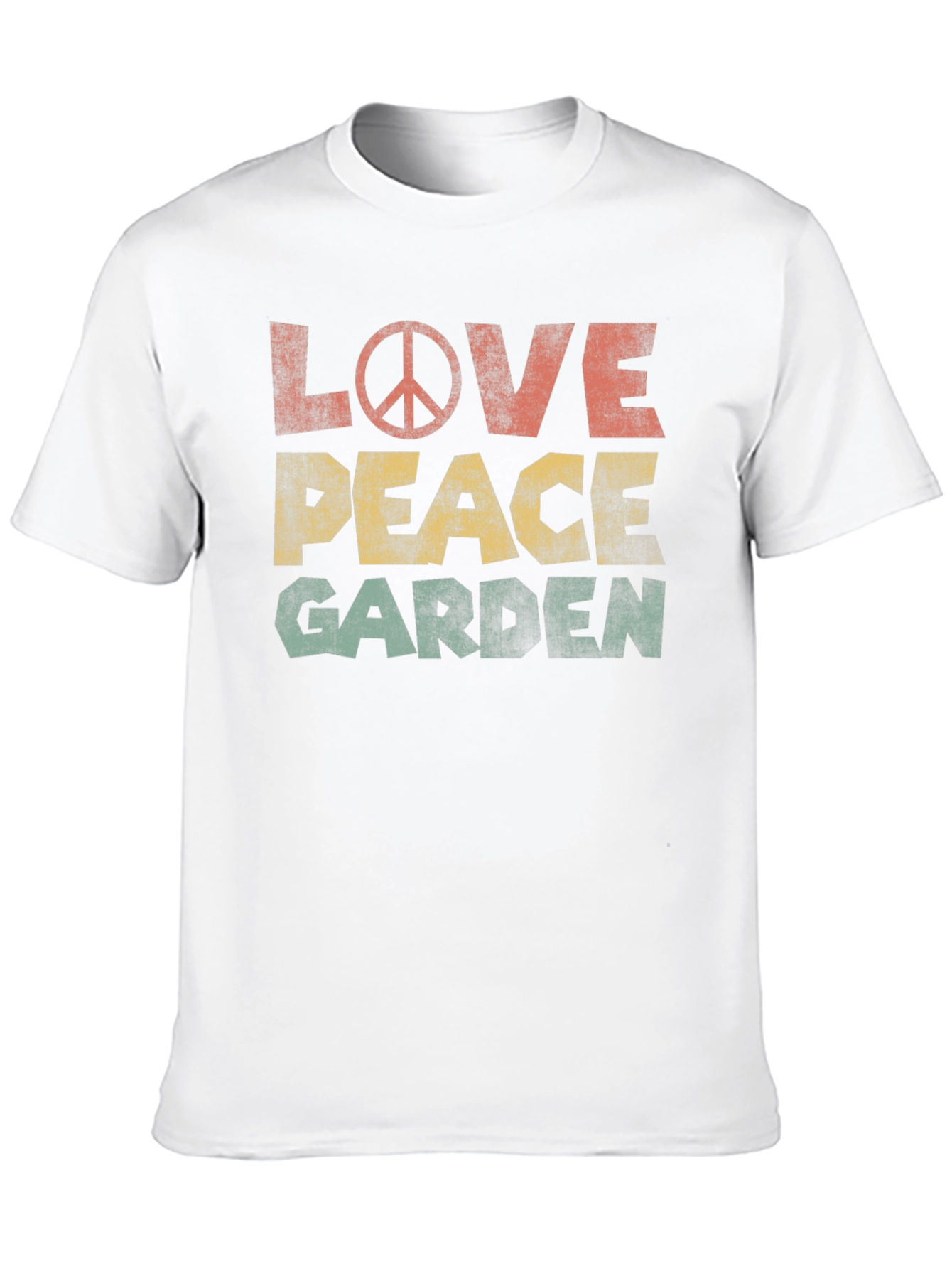Love Peace Garden Graphic T-Shirt