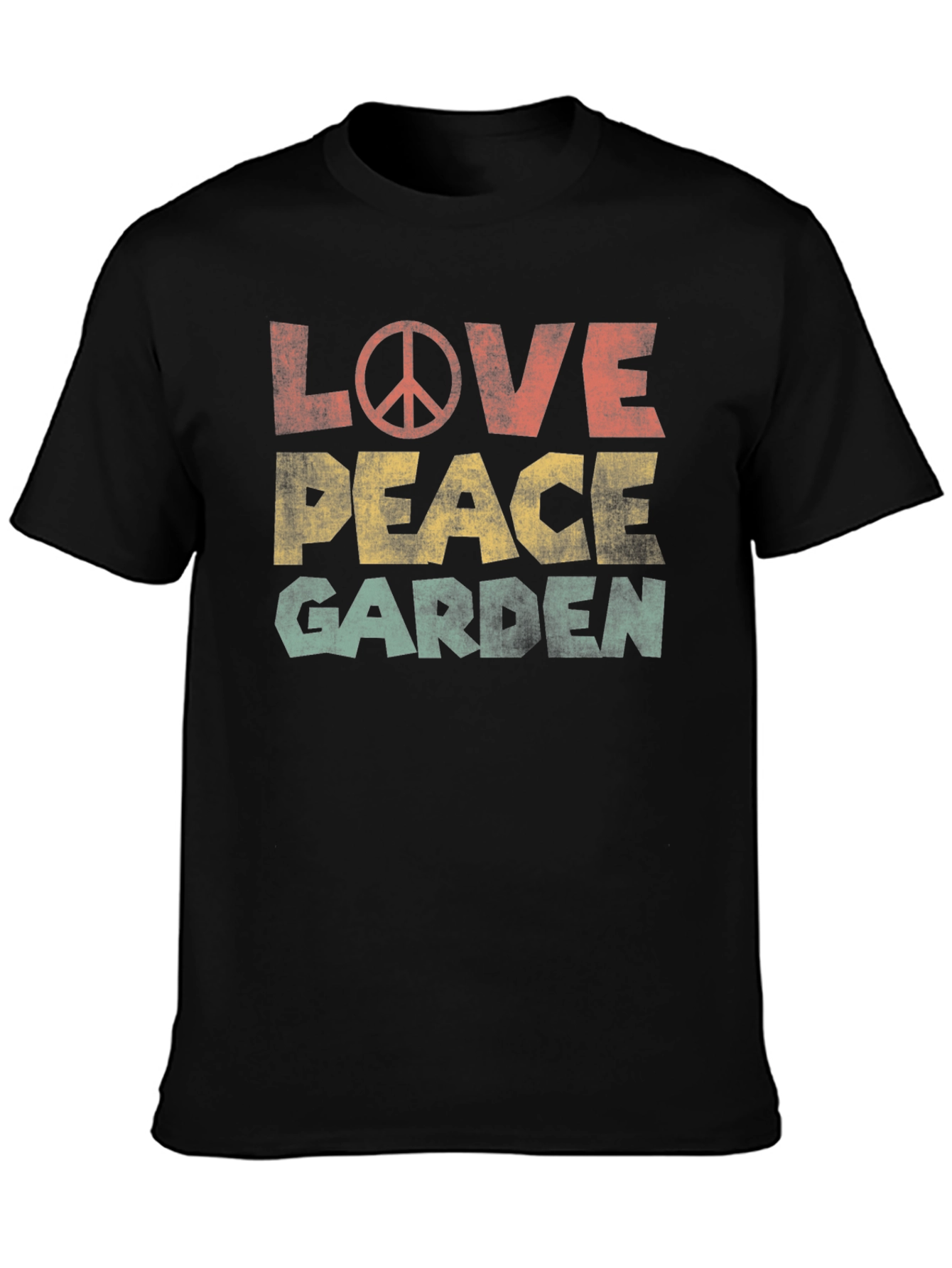 Love Peace Garden Graphic T-Shirt