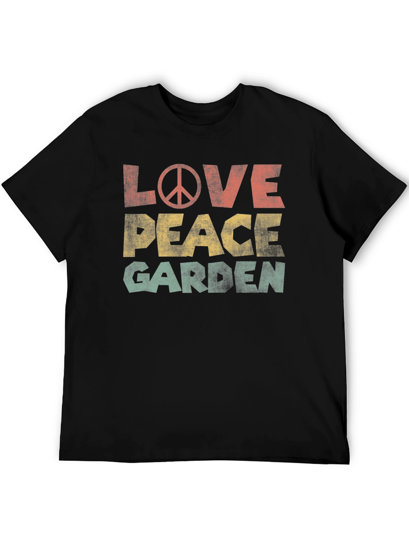 Love Peace Garden Graphic T-Shirt