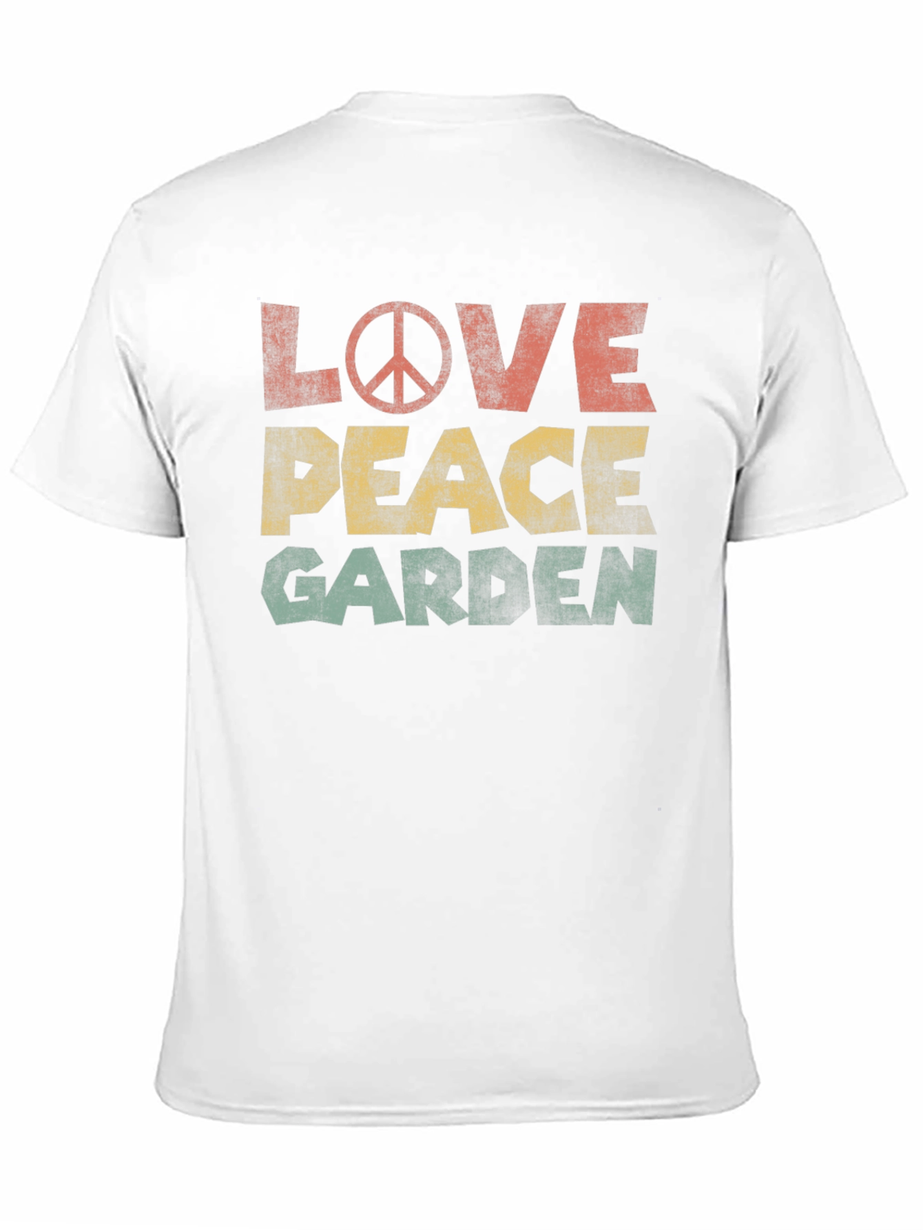 Love Peace Garden Graphic T-Shirt