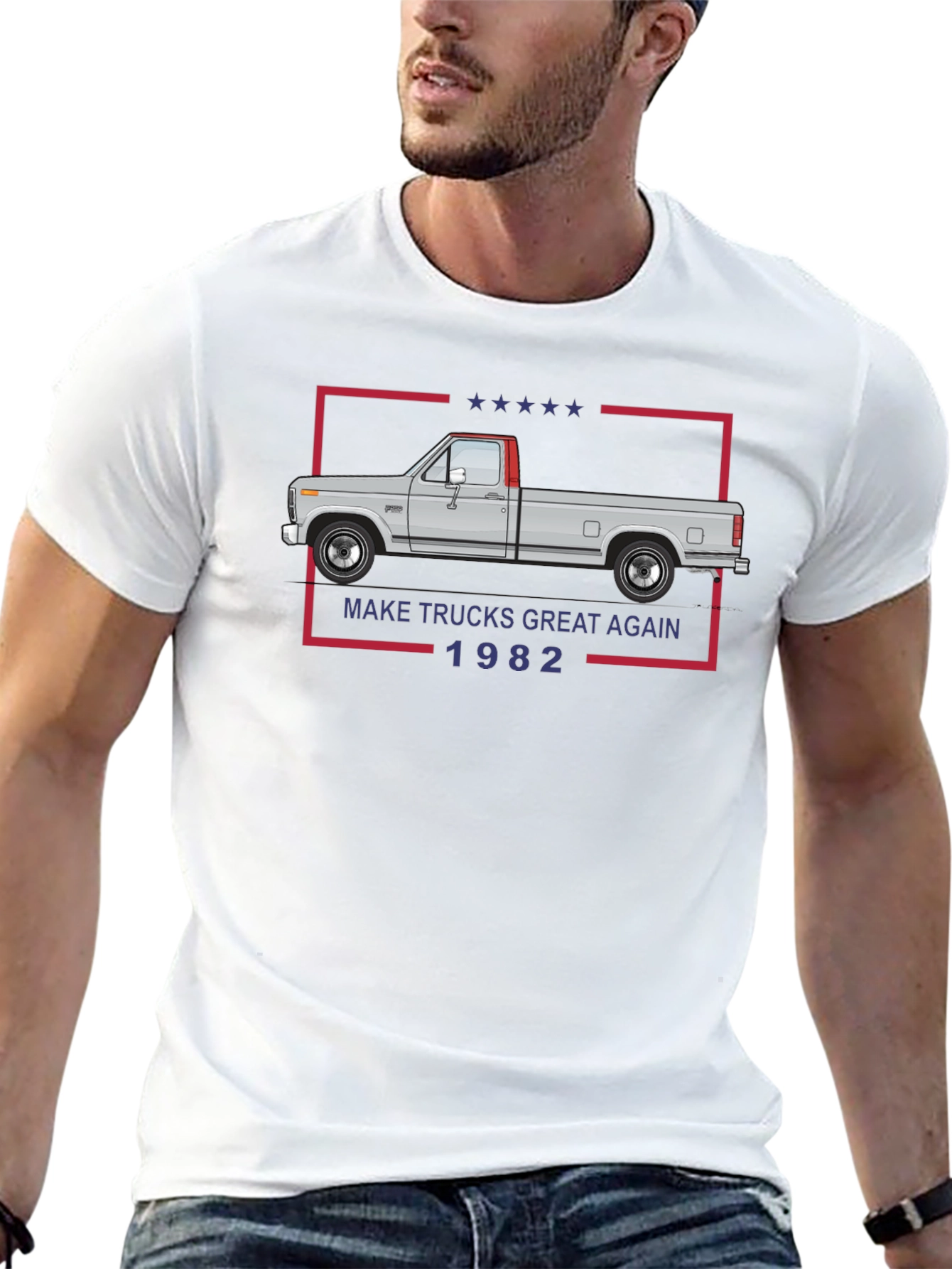 Make Trucks Great Again 1982 Graphic Tee