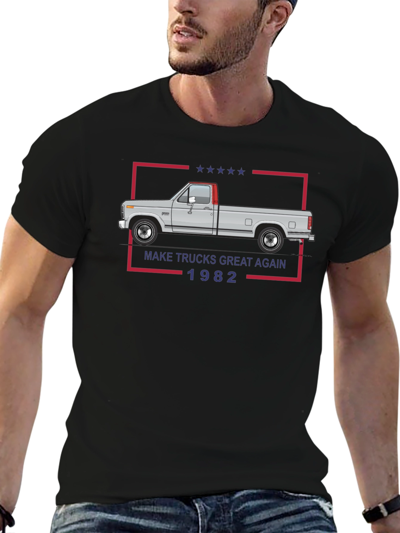 Make Trucks Great Again 1982 Graphic Tee