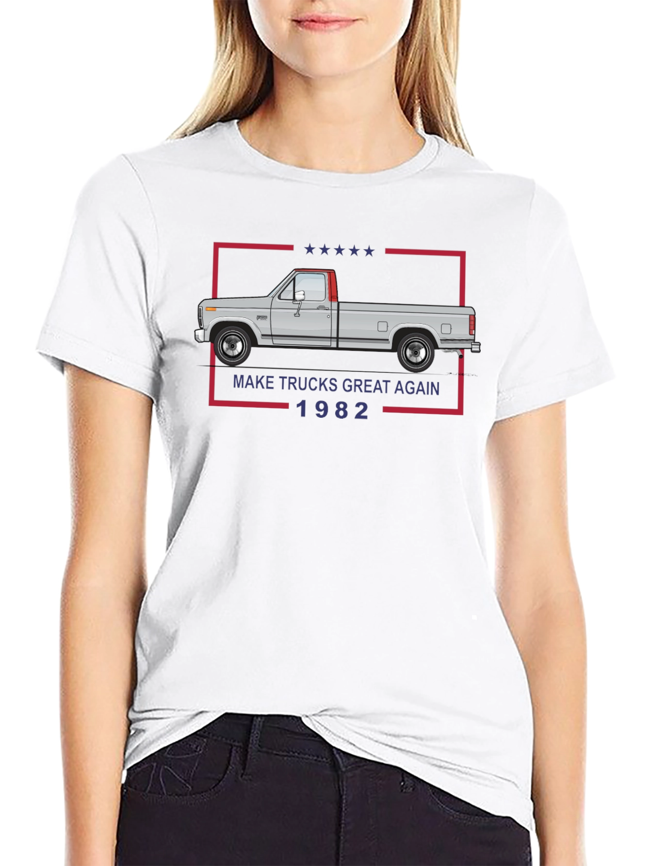 Make Trucks Great Again 1982 Graphic Tee
