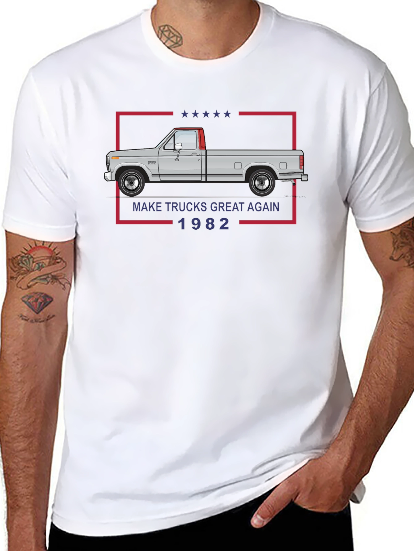 Make Trucks Great Again 1982 Graphic Tee