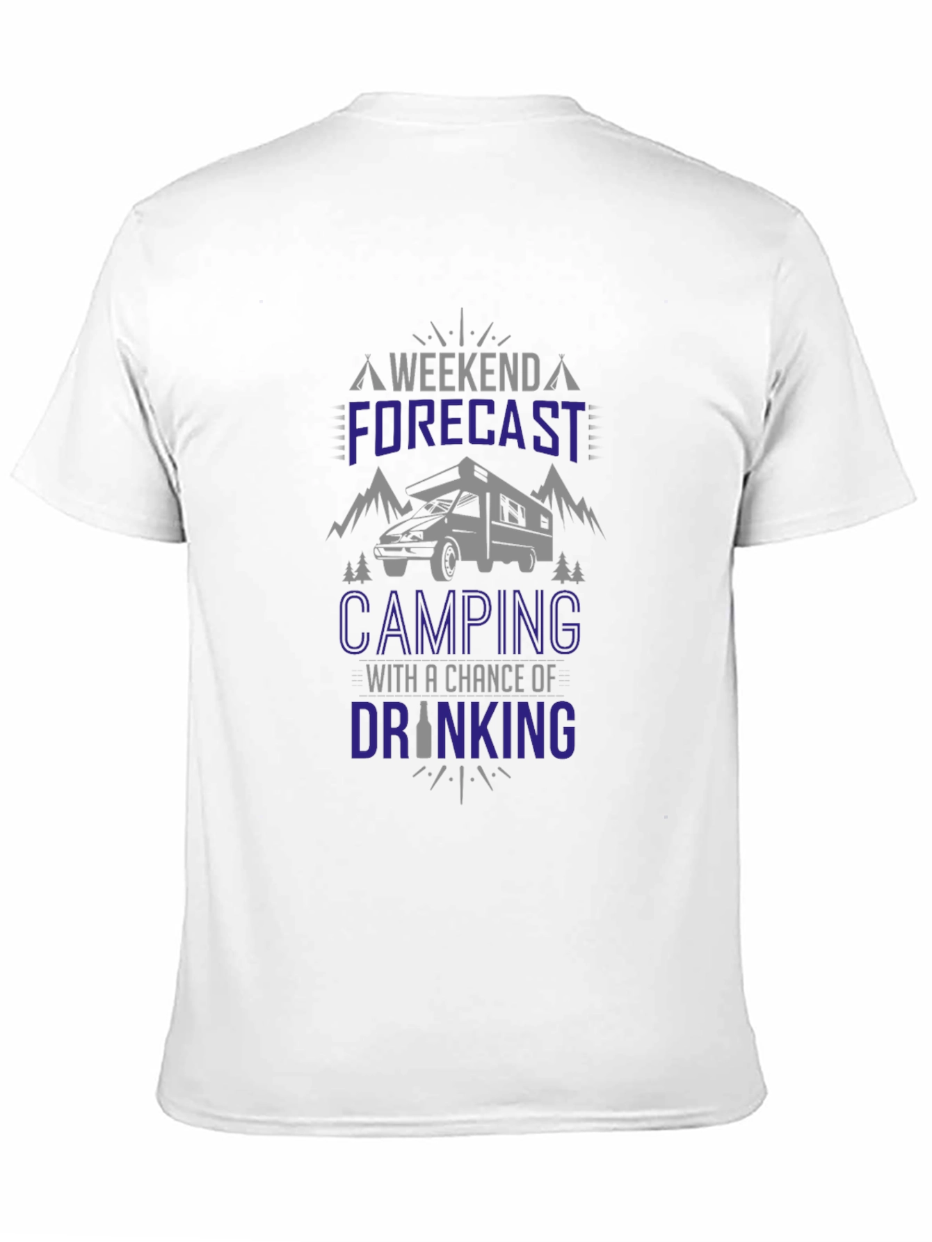 Camping Forecast T-Shirt - Weekend Adventure Ready!