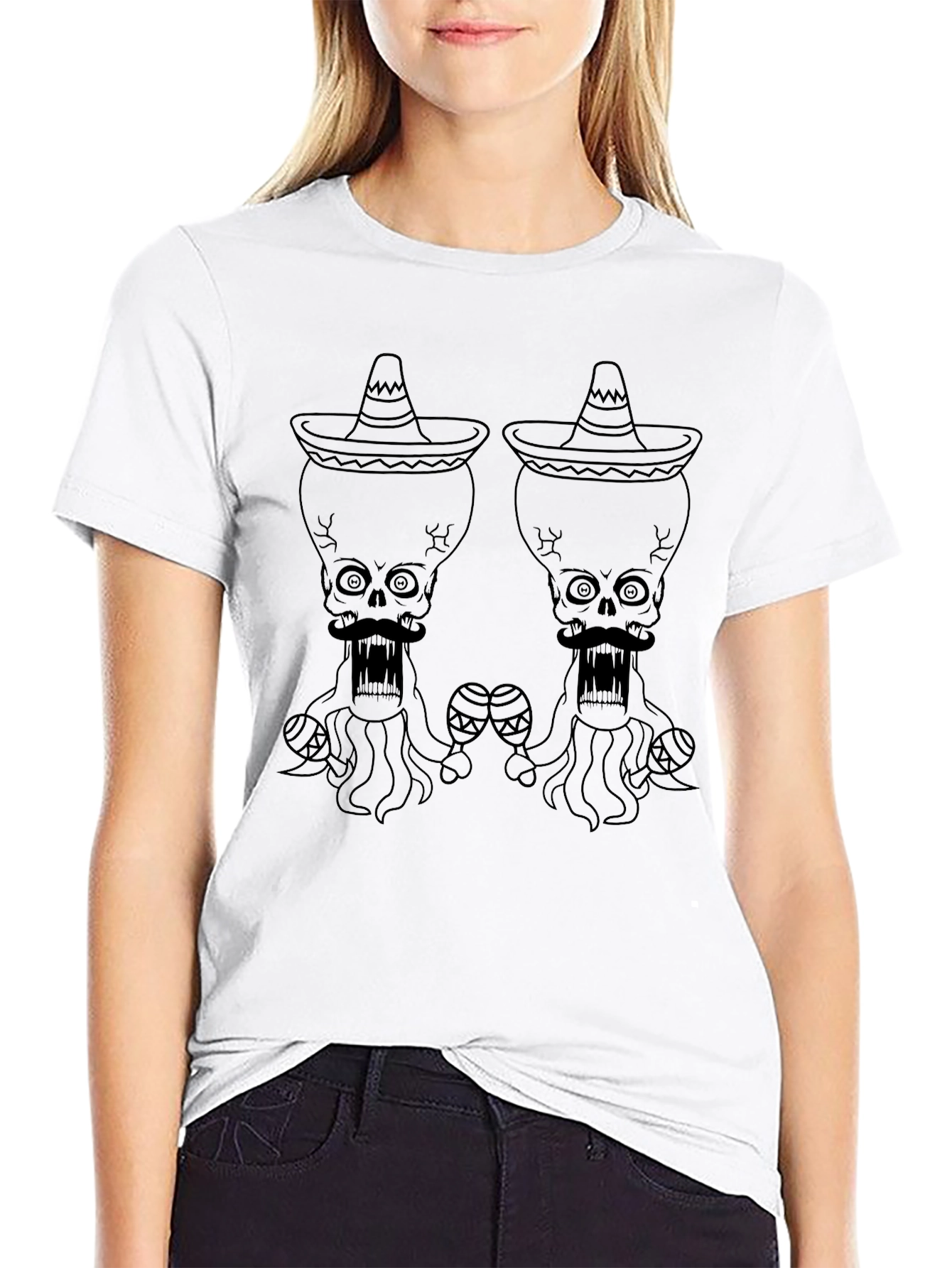 Skull Mariachi T-Shirt