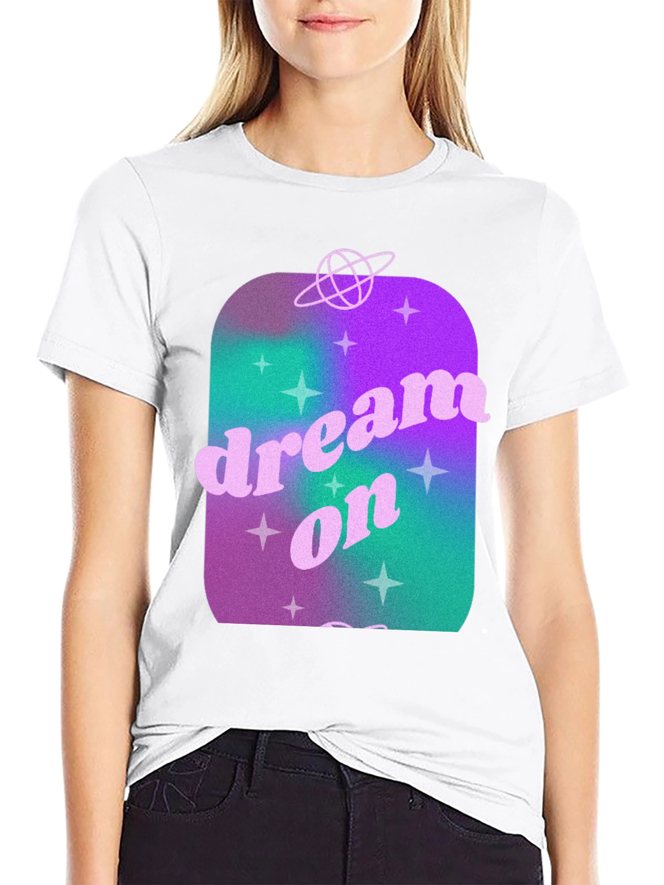 Dream On Graphic T-Shirt - Unisex Casual Tee