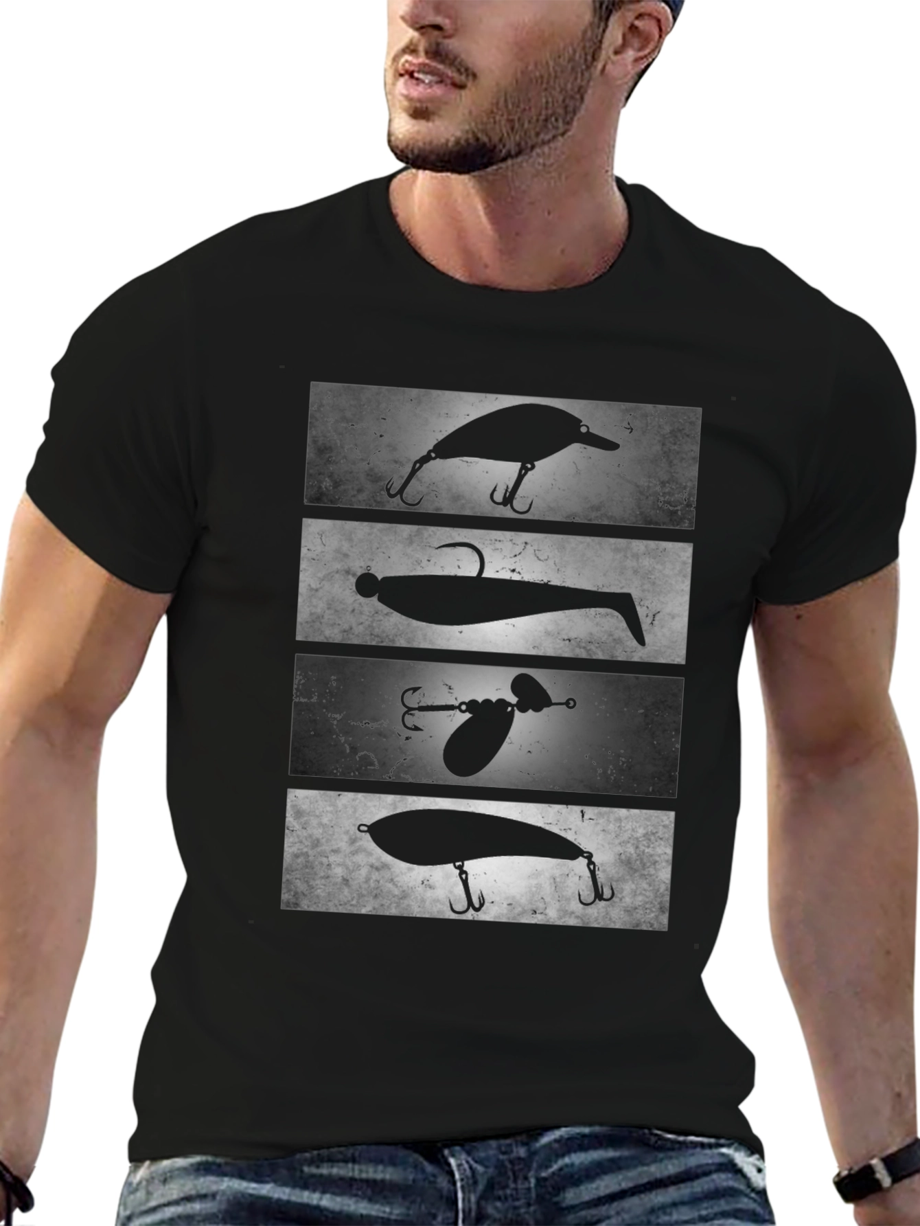Fishing Lure Graphic Tee - Anglers Style
