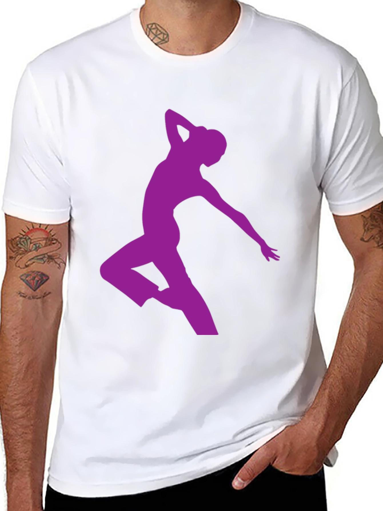 Modern Dancer Graphic T-Shirt - Stylish Casual Wear