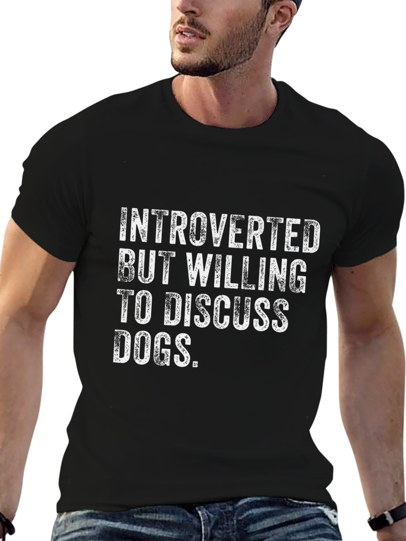Introverted Dog Lover Tee