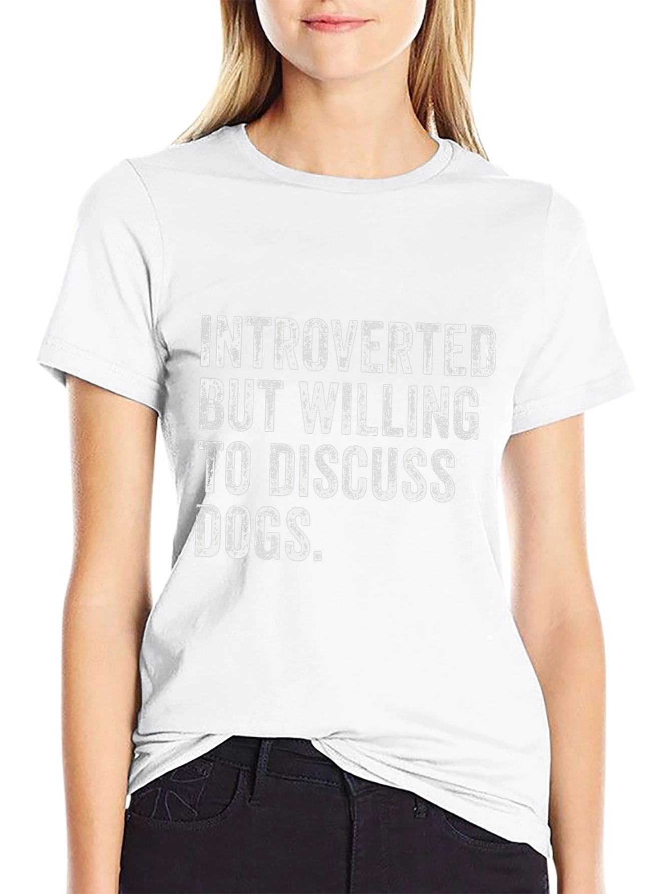Introverted Dog Lover Tee
