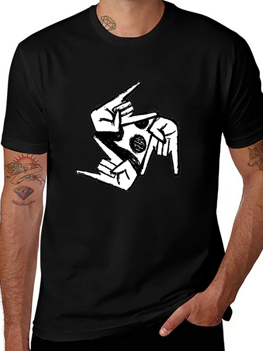 Pizza Hand Sign Graphic Tee
