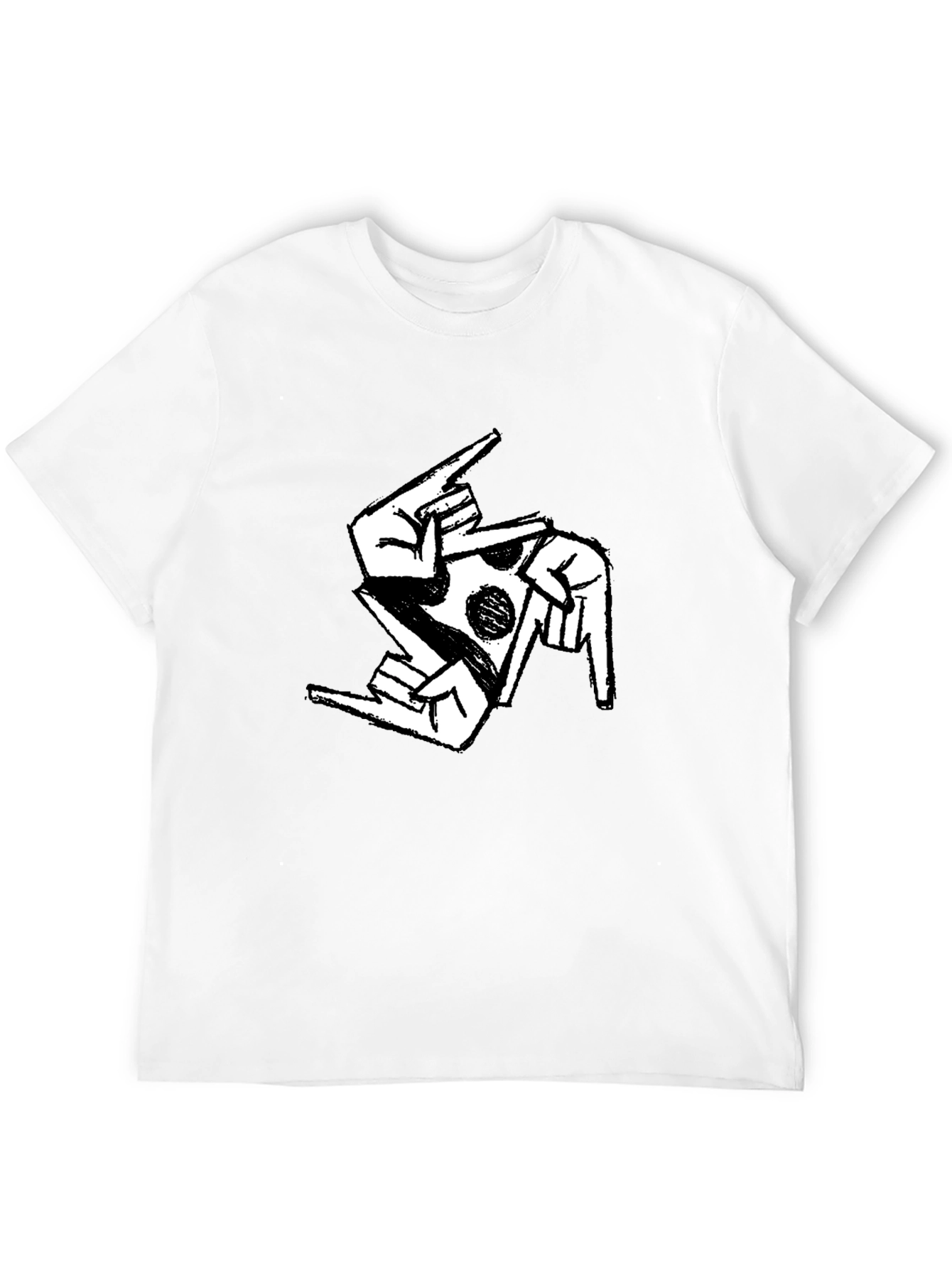 Pizza Hand Sign Graphic Tee
