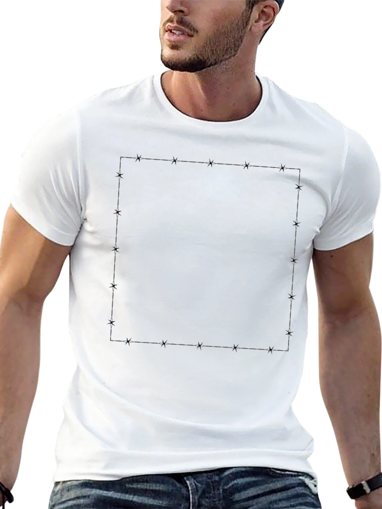 Classic Black Crew Neck T-Shirt