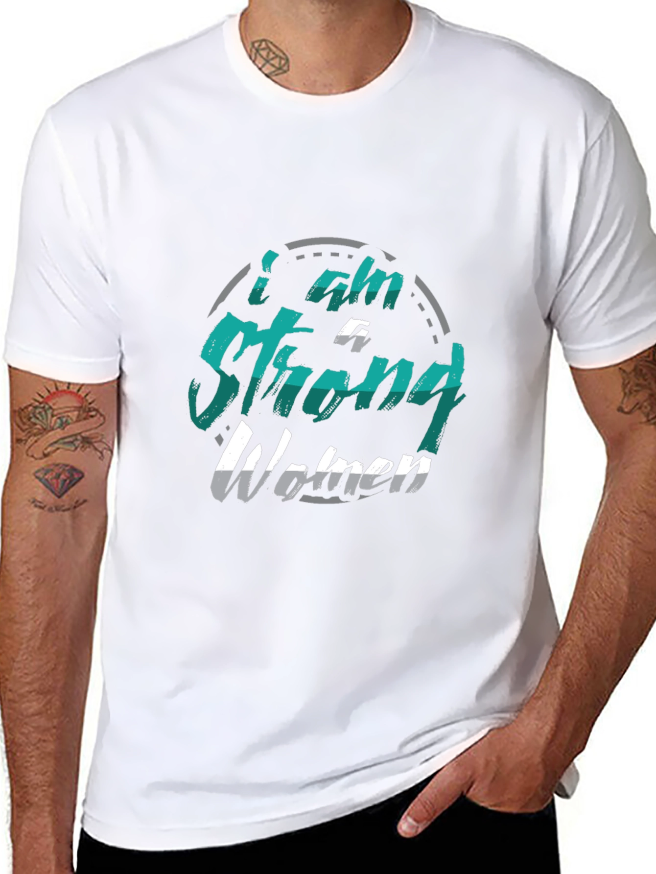 I am A Strong Woman Graphic T-Shirt