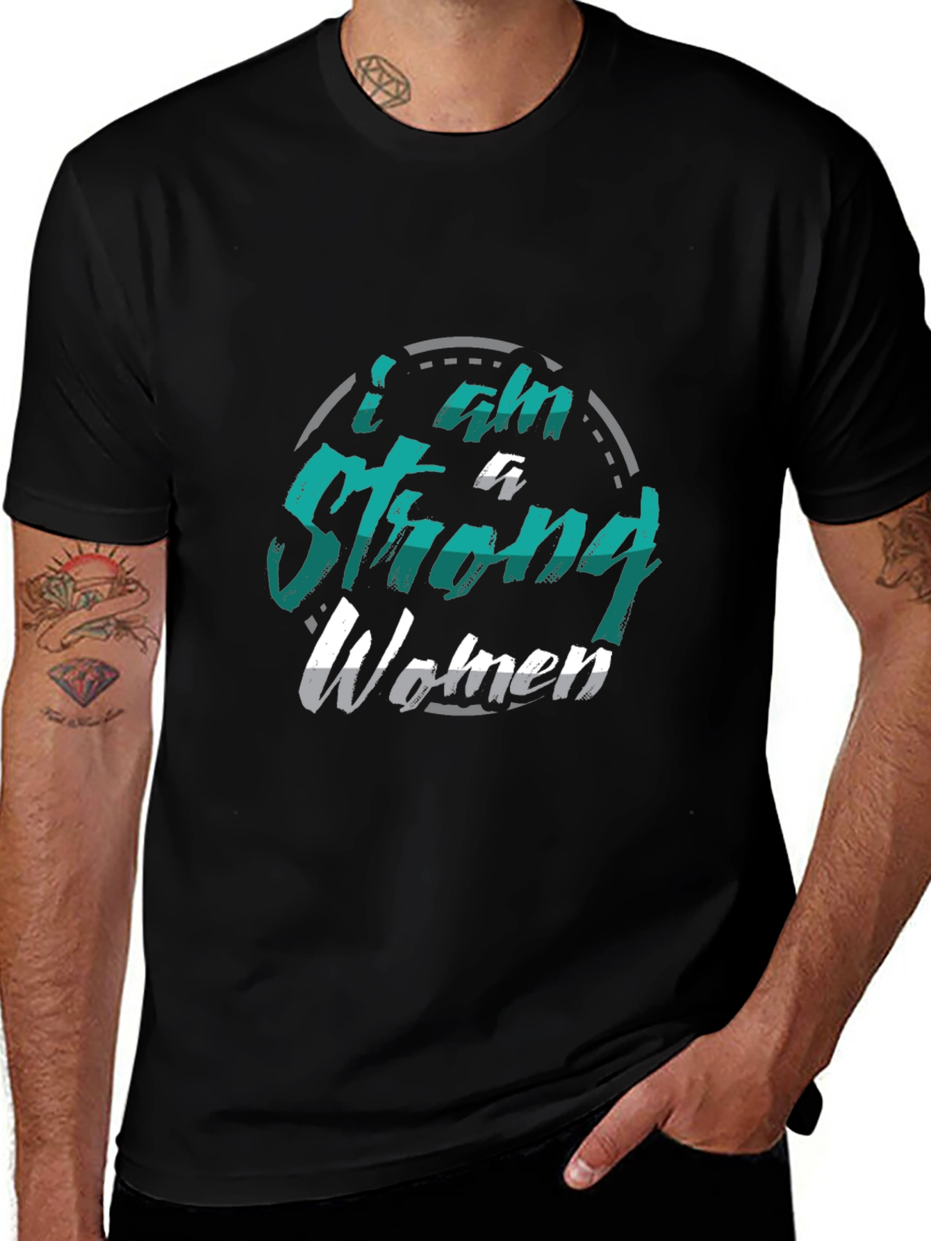 I am A Strong Woman Graphic T-Shirt