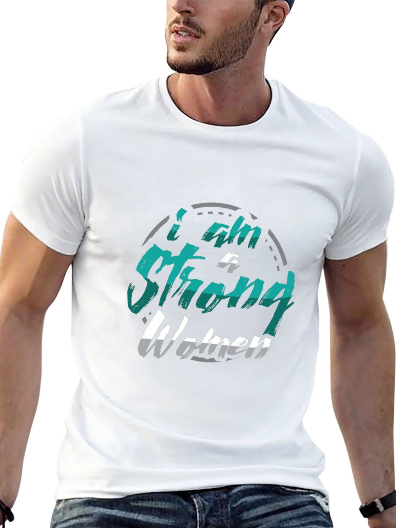 I am A Strong Woman Graphic T-Shirt