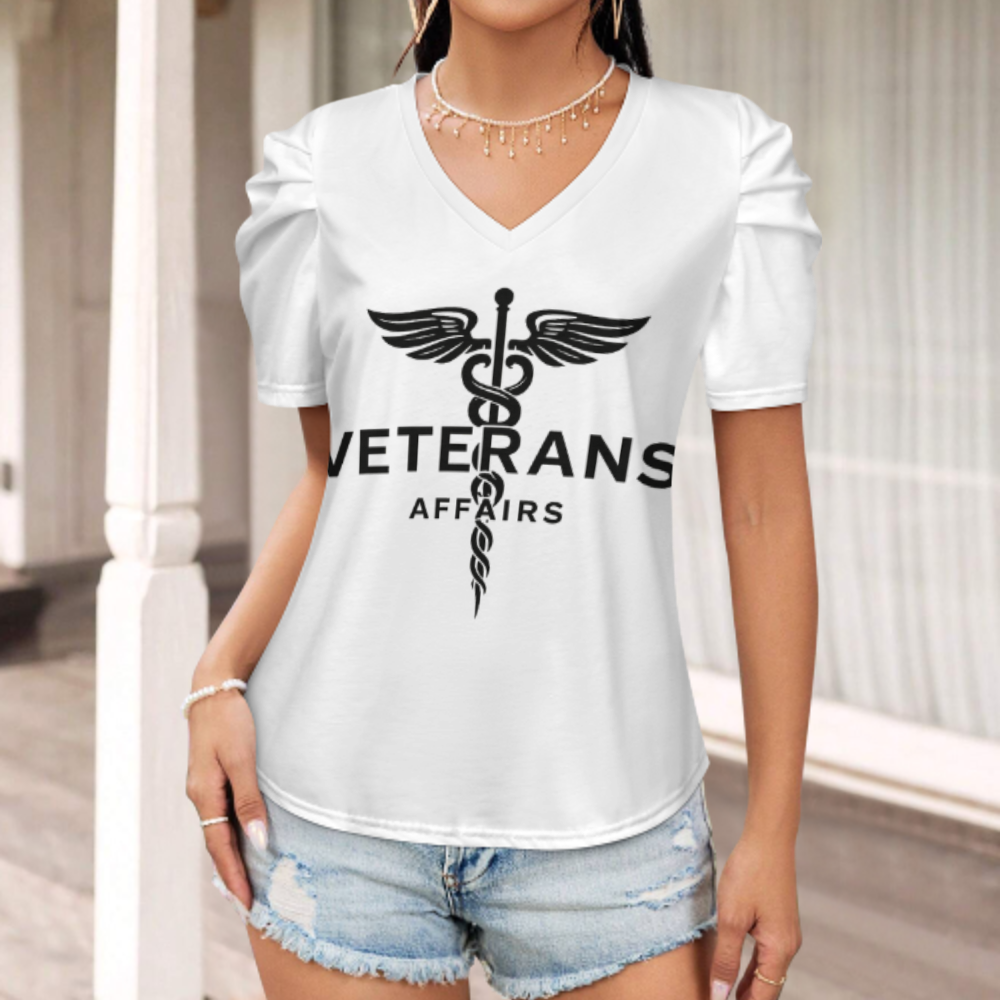 Veterans Support Graphic Tee, Patriotic Medical Symbol Shirt, Military Appreciation T-Shirt, Veteran Tribute Apparel, Casual Freedom Inspired Graphic Top(z696)