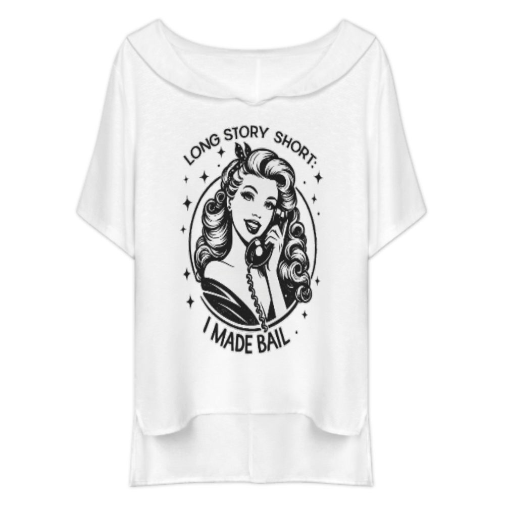 Retro Pin Up Graphic Tee, Vintage Phone Girl Shirt, Funny Rebel Quote T-Shirt, Rockabilly Inspired Graphic Top for Women(z728)