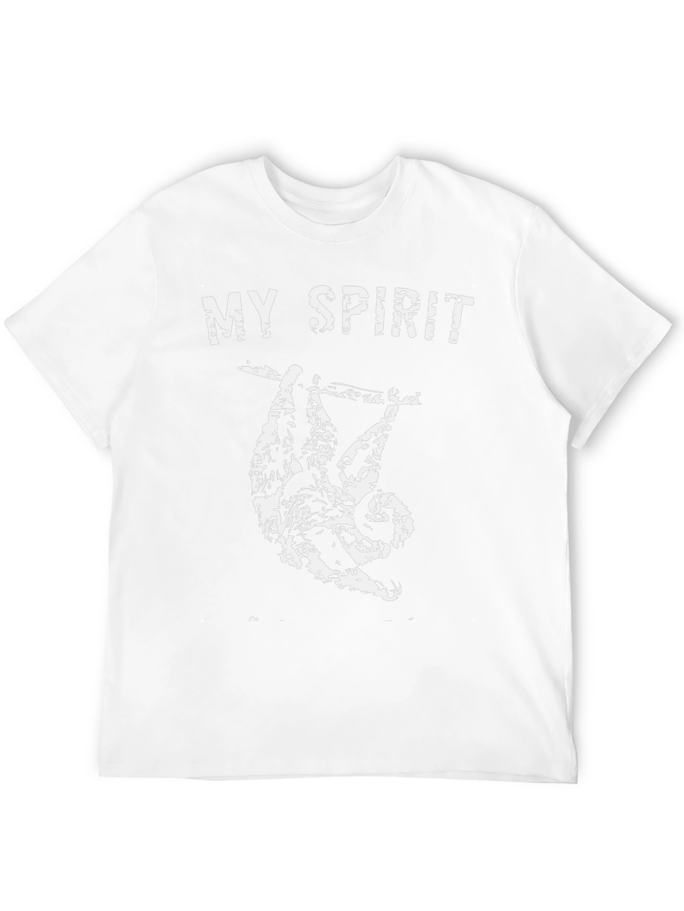 My Spirit Sloth Graphic Tee - Black
