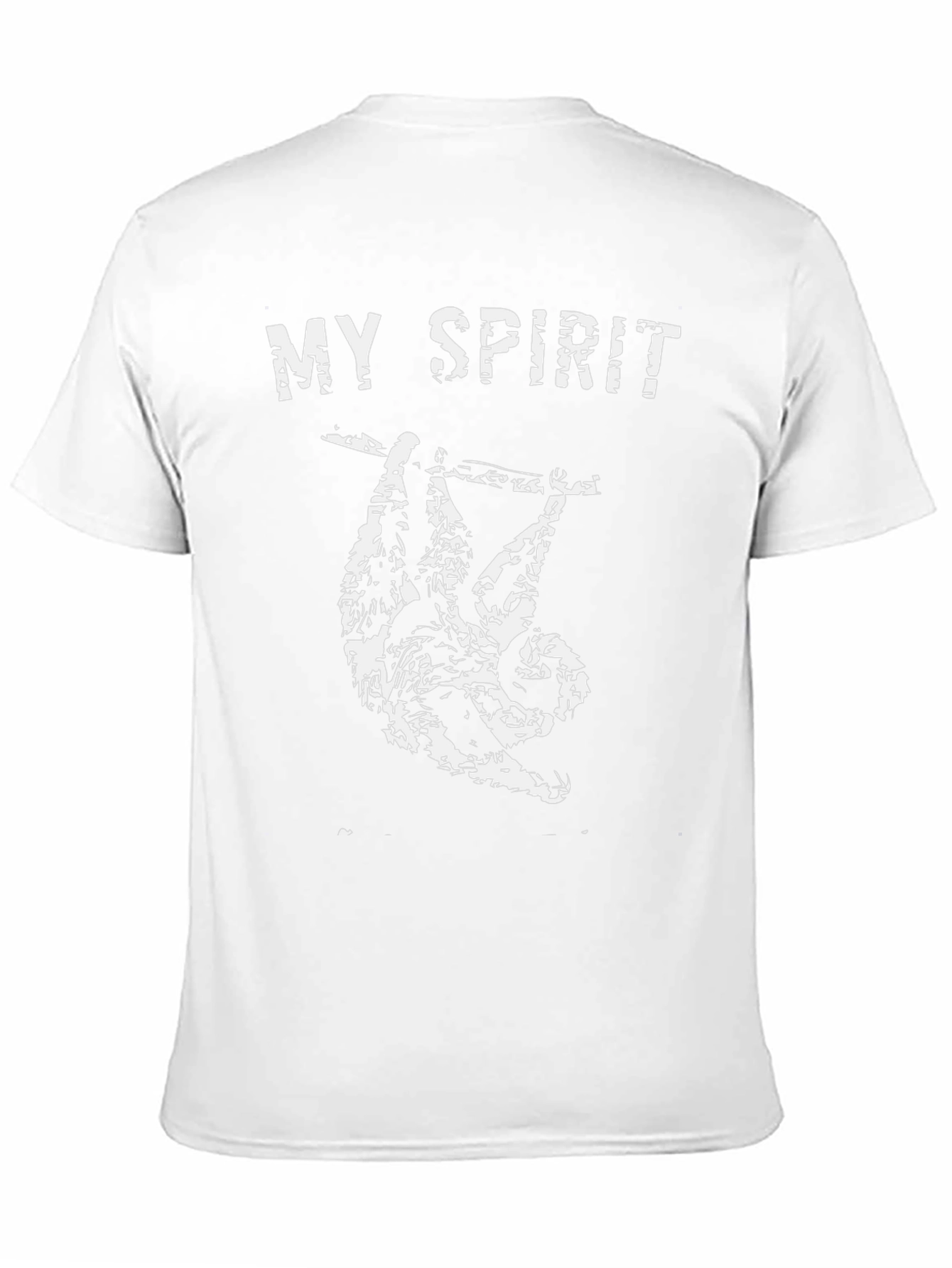 My Spirit Sloth Graphic Tee - Black
