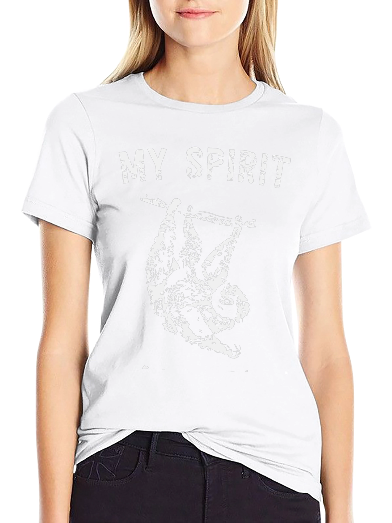 My Spirit Sloth Graphic Tee - Black