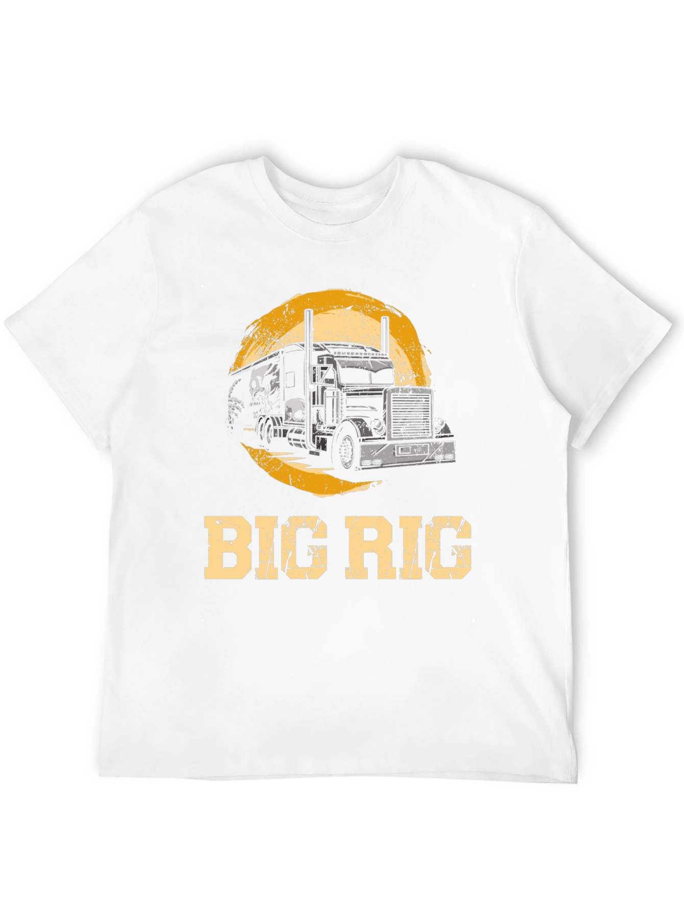 Big Rig Trucker T-Shirt - Cool Graphic Tee