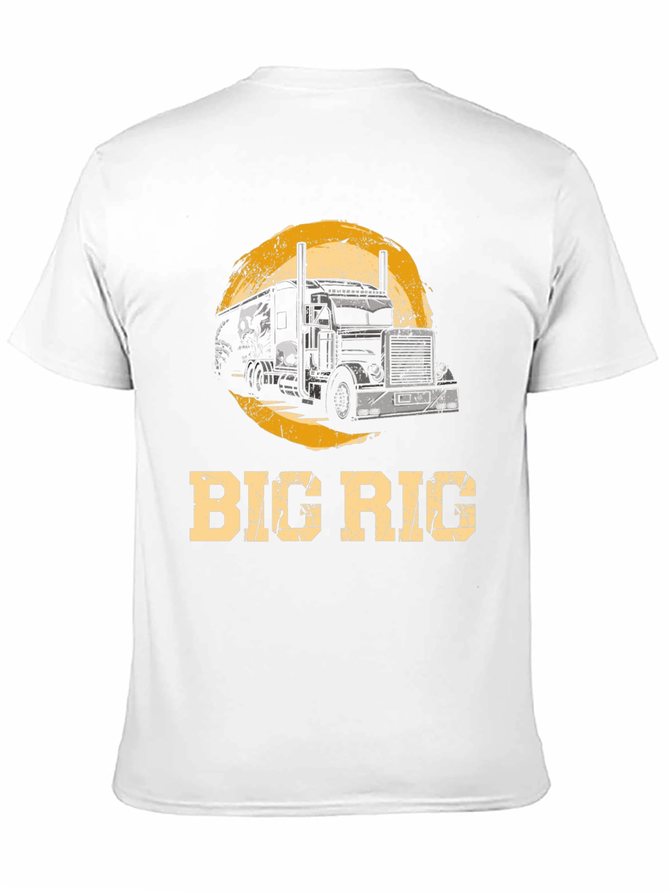 Big Rig Trucker T-Shirt - Cool Graphic Tee