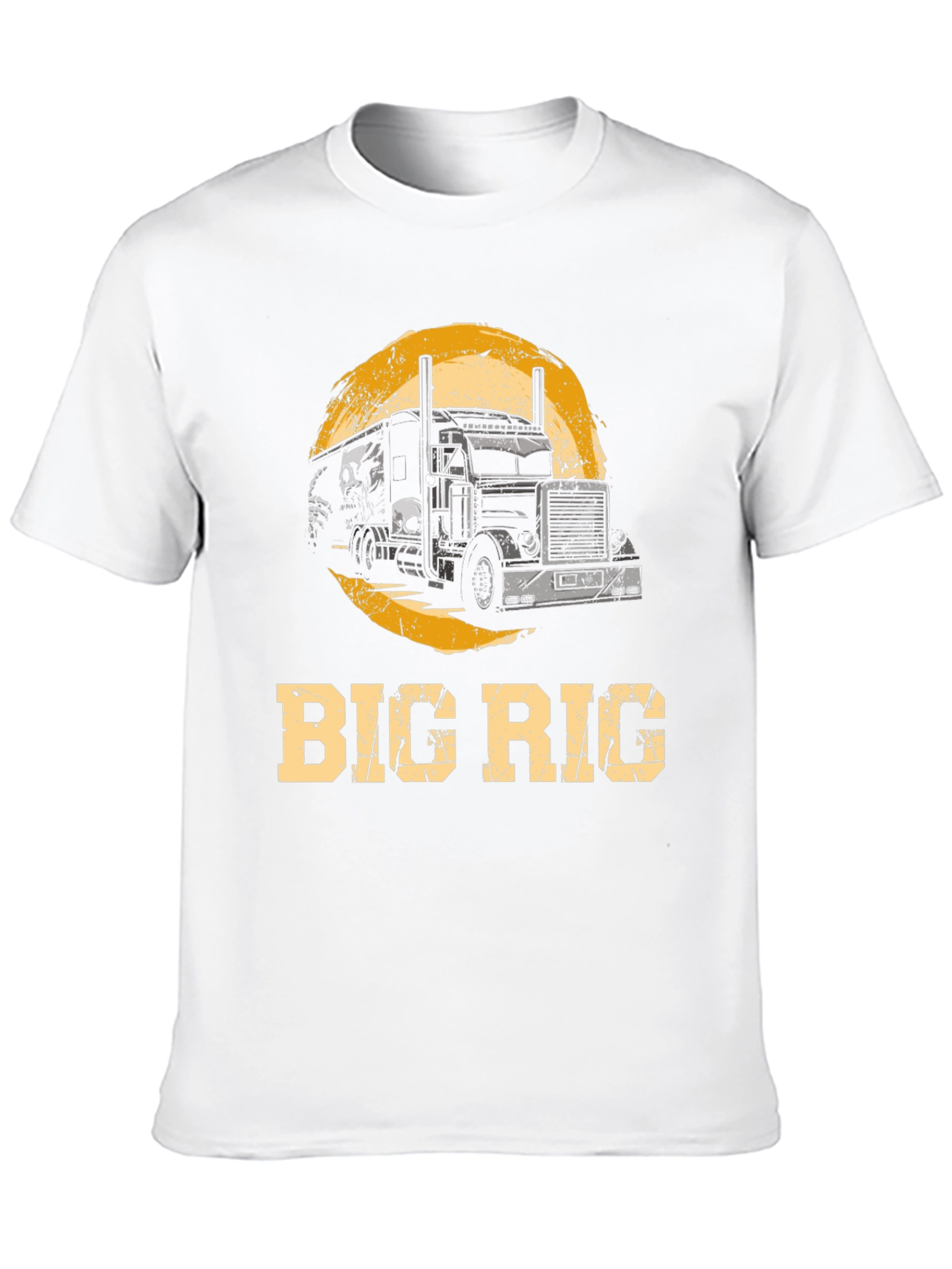 Big Rig Trucker T-Shirt - Cool Graphic Tee