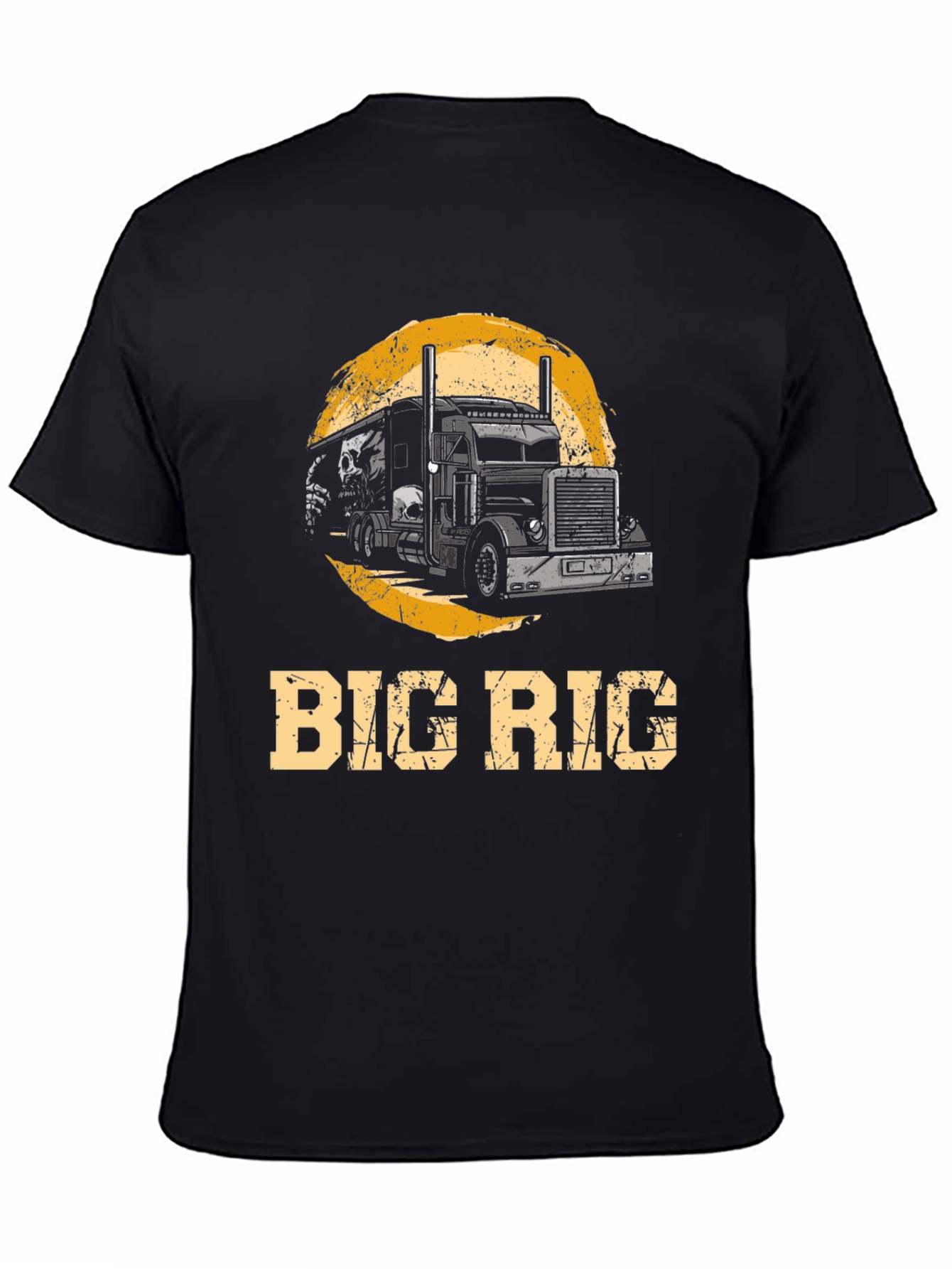 Big Rig Trucker T-Shirt - Cool Graphic Tee
