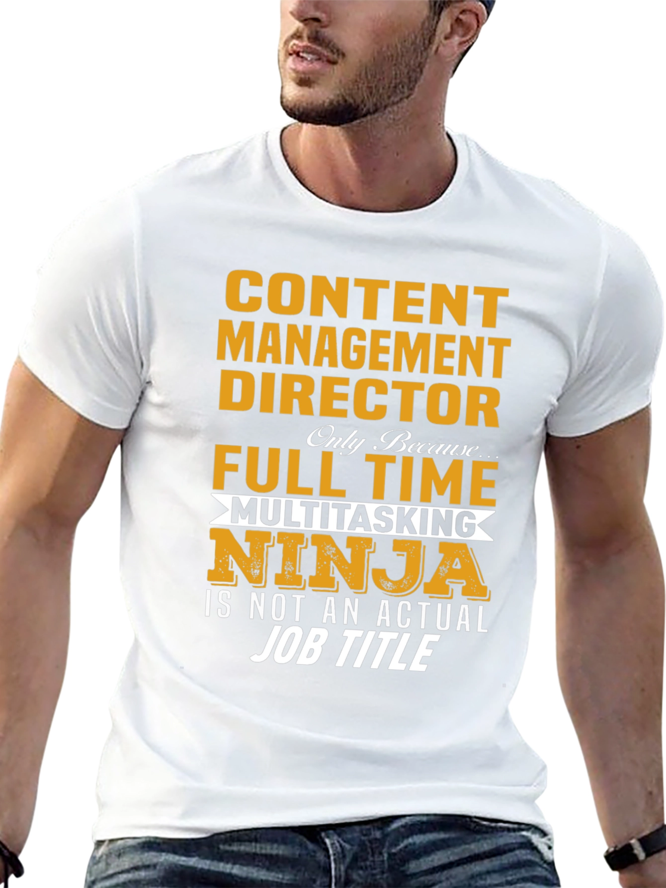 Content Management Director Ninja T-Shirt