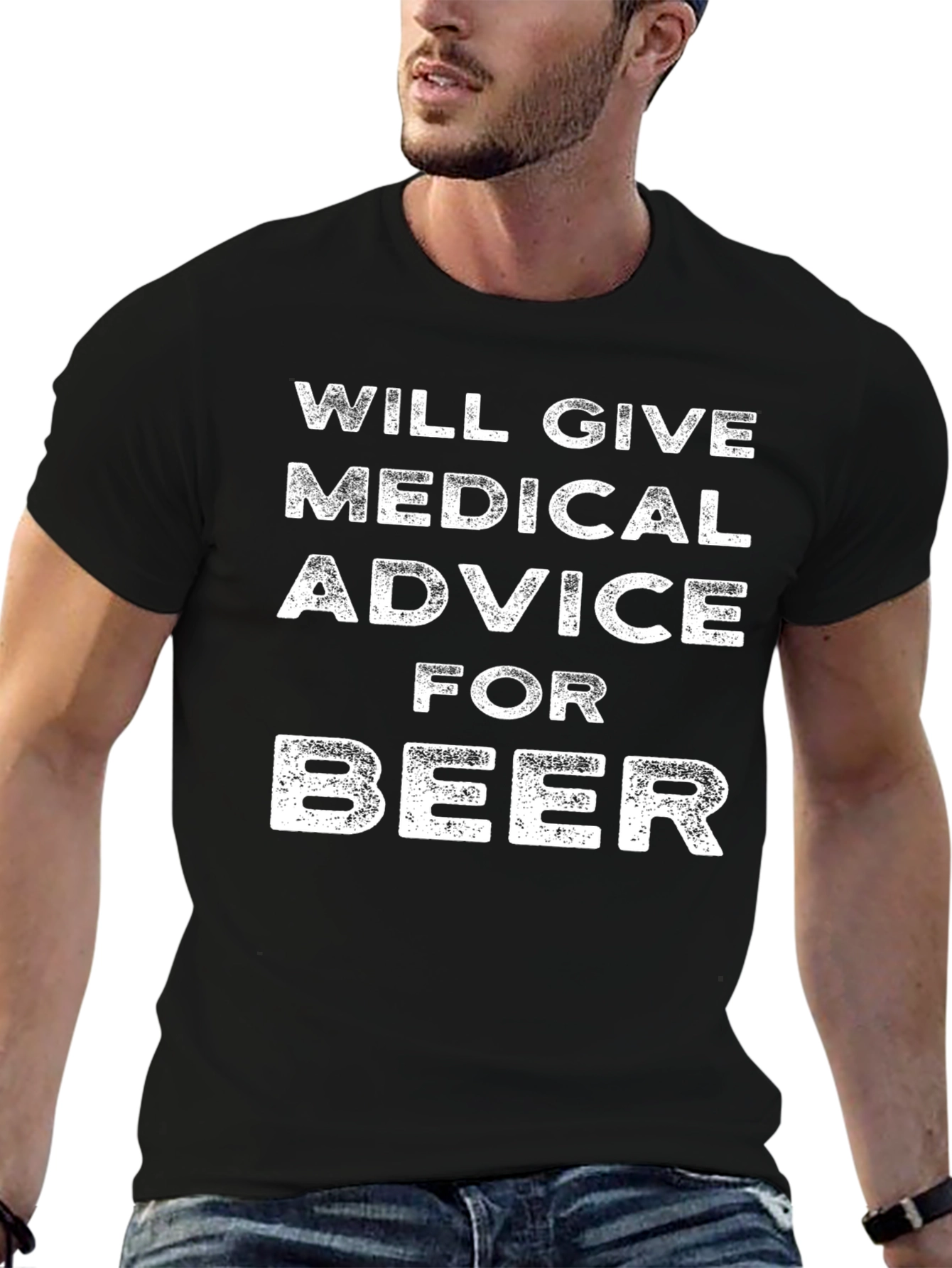 Medical Advice for Beer Graphic T-Shirt