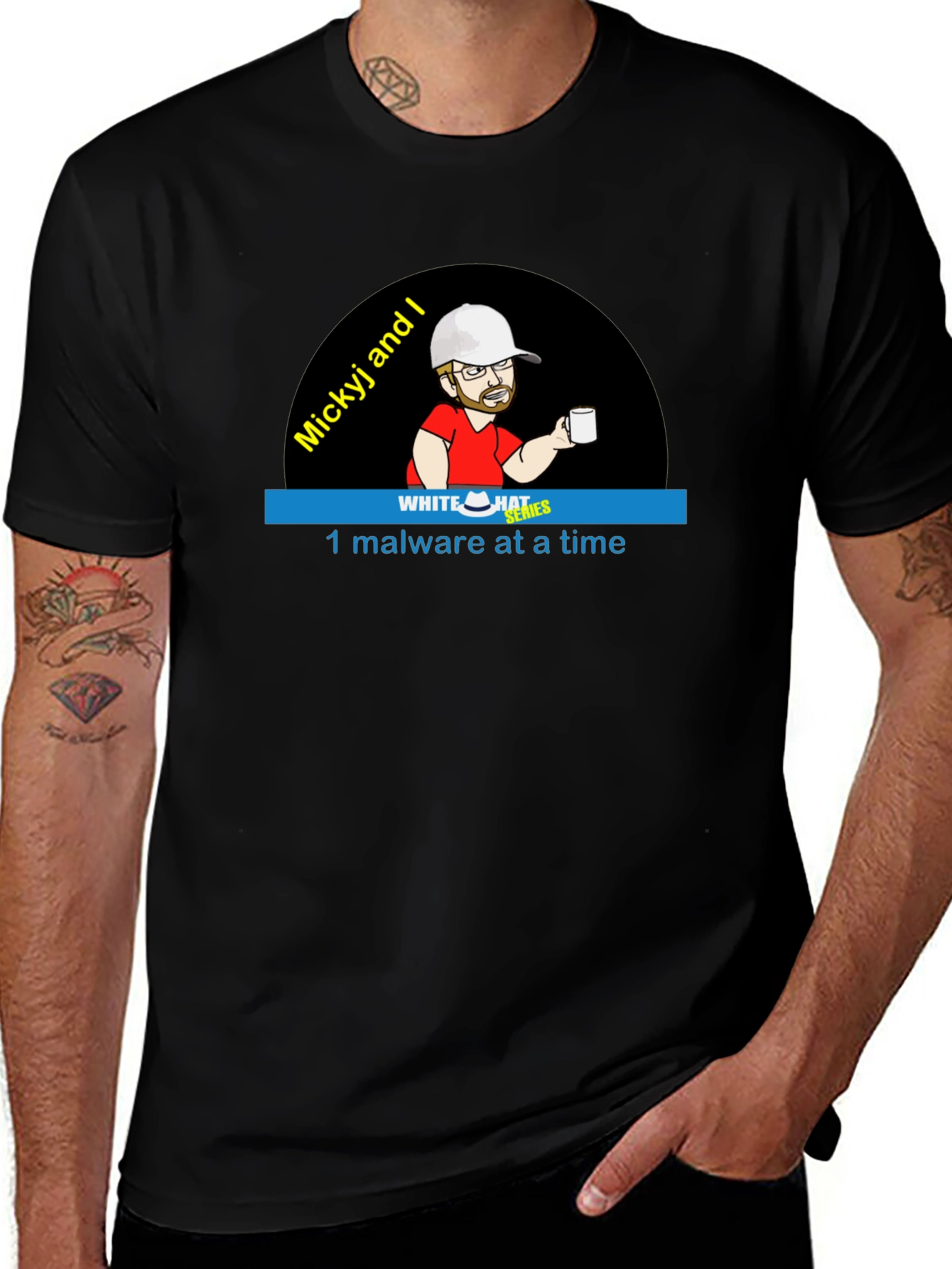 Mickyj and I T-Shirt - White Hat Series