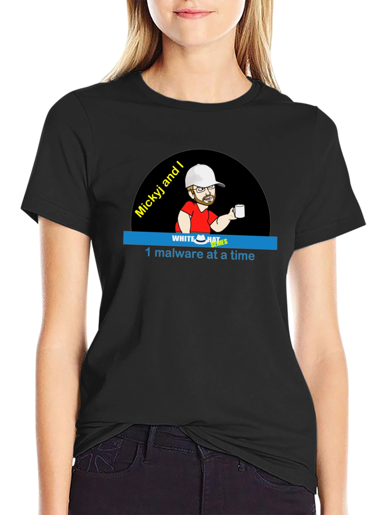 Mickyj and I T-Shirt - White Hat Series