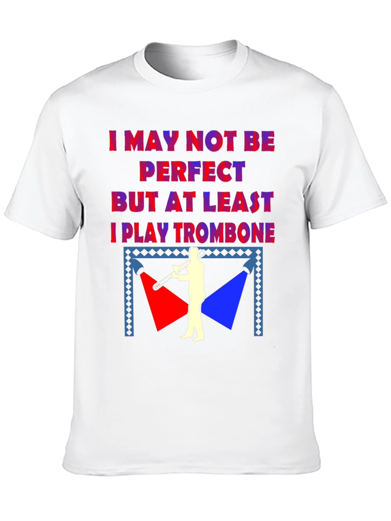 Trombone Player Graphic Tee - Funny Musician Shirt