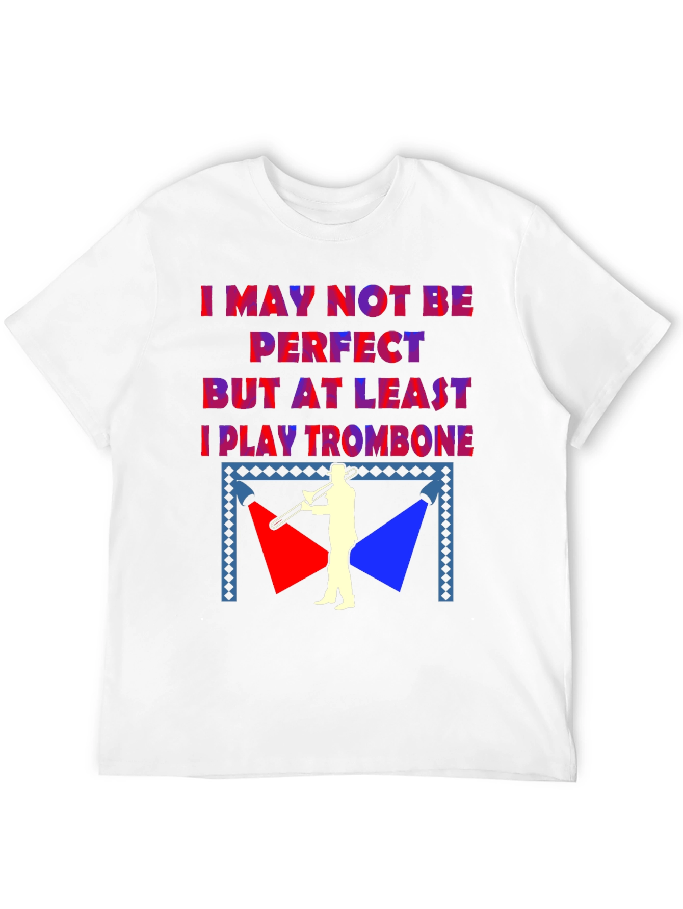 Trombone Player Graphic Tee - Funny Musician Shirt