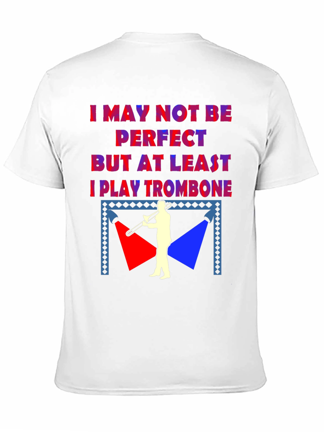Trombone Player Graphic Tee - Funny Musician Shirt