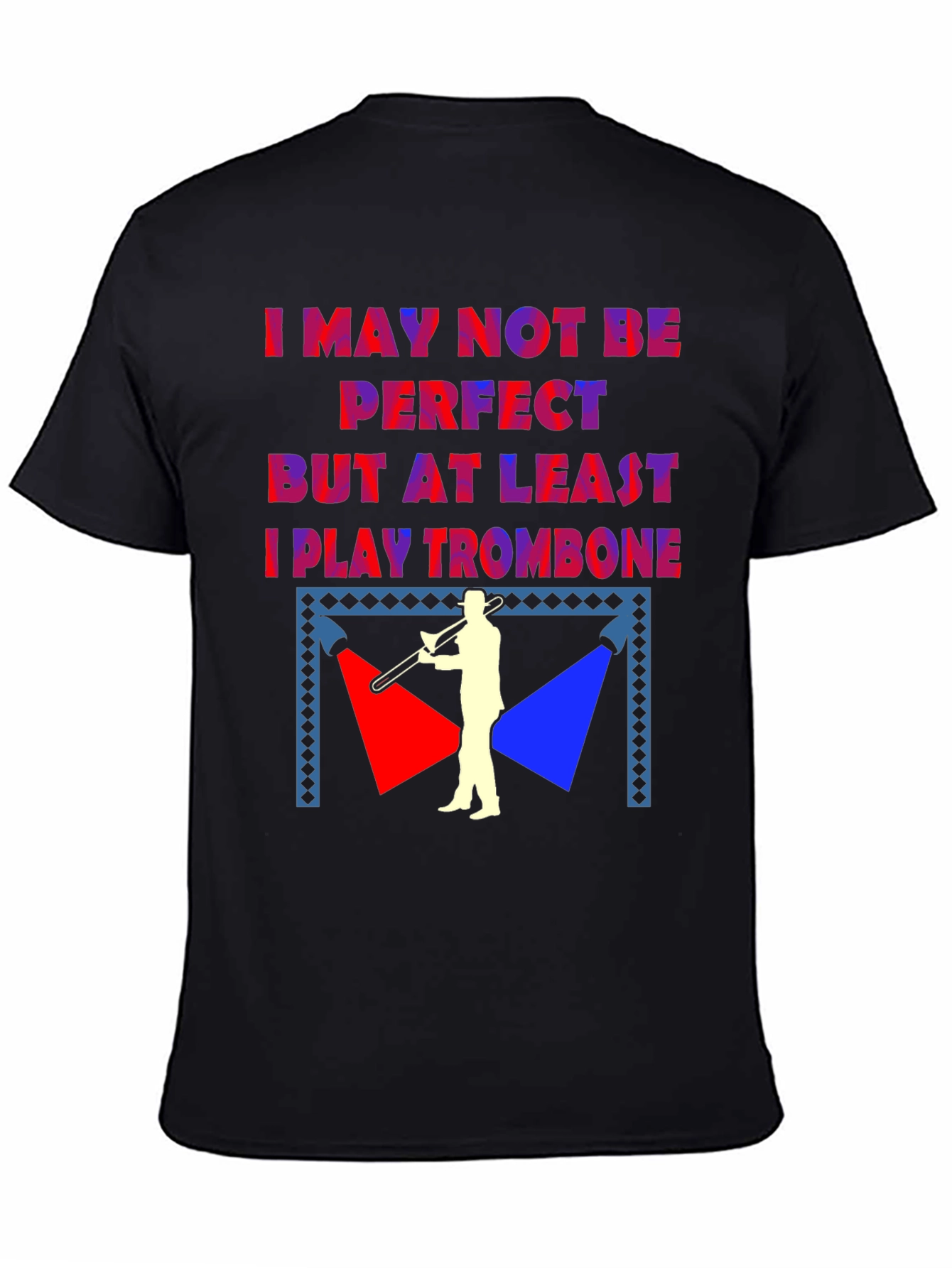 Trombone Player Graphic Tee - Funny Musician Shirt