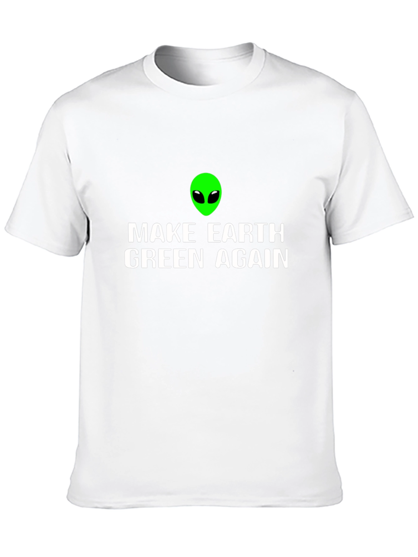 Make Earth Green Again Alien Graphic Tee