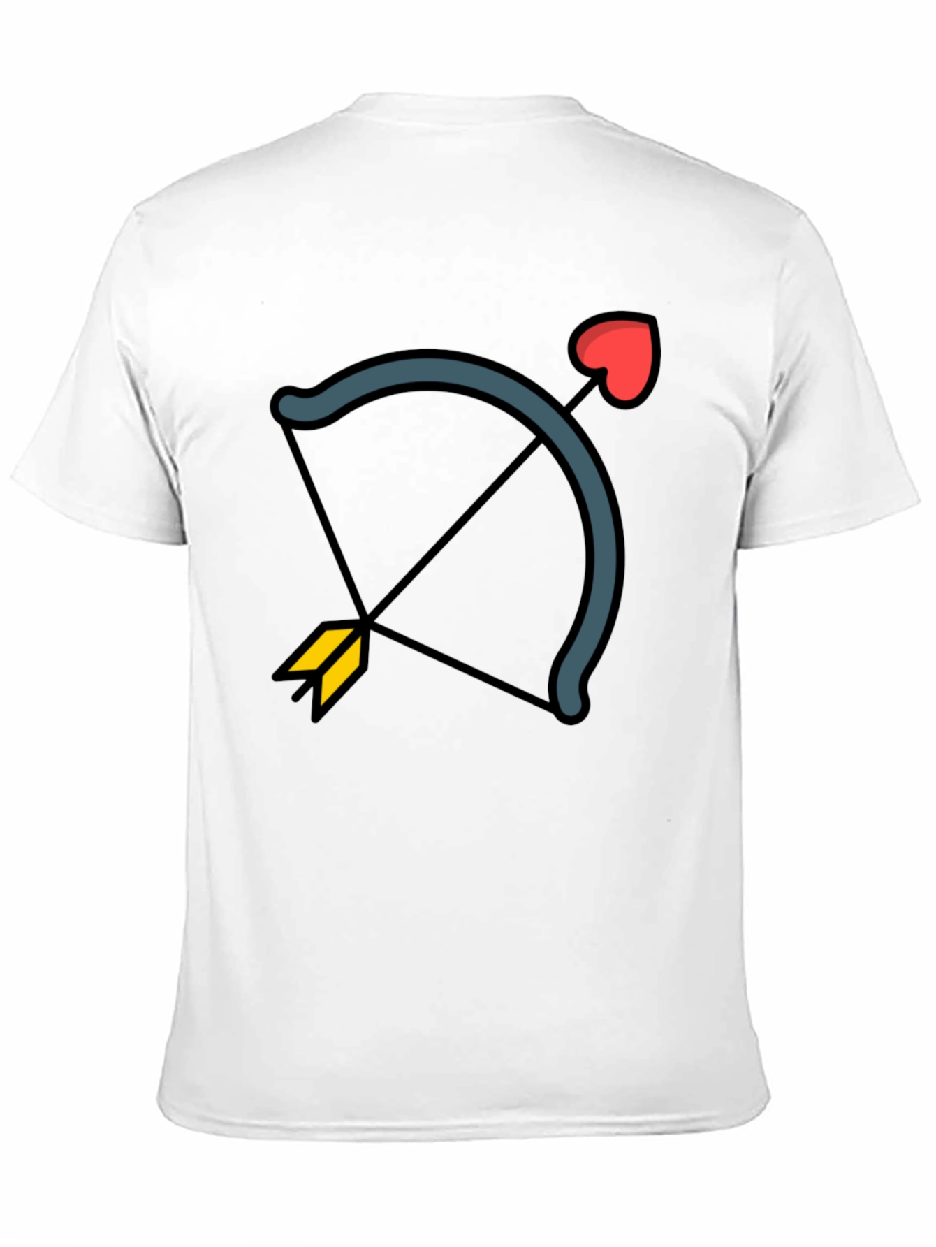 Cupids Arrow Black Graphic Tee