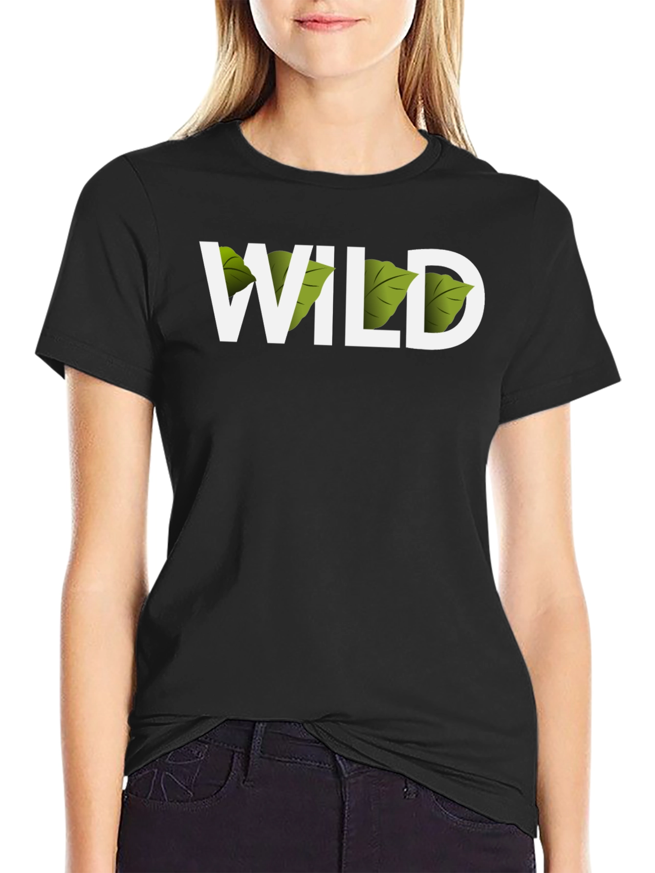 Wild Nature T-Shirt - Black Graphic Tee