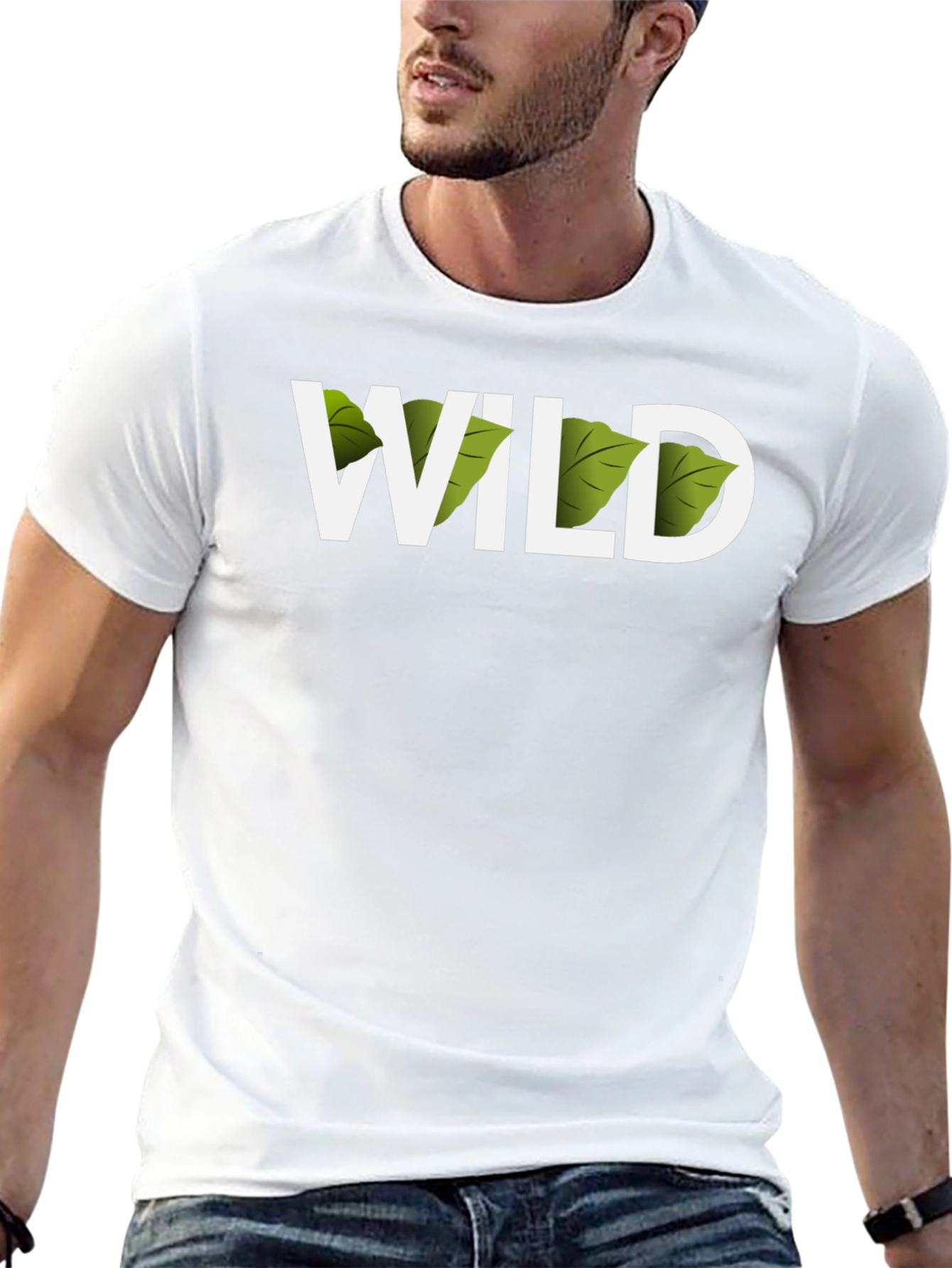 Wild Nature T-Shirt - Black Graphic Tee