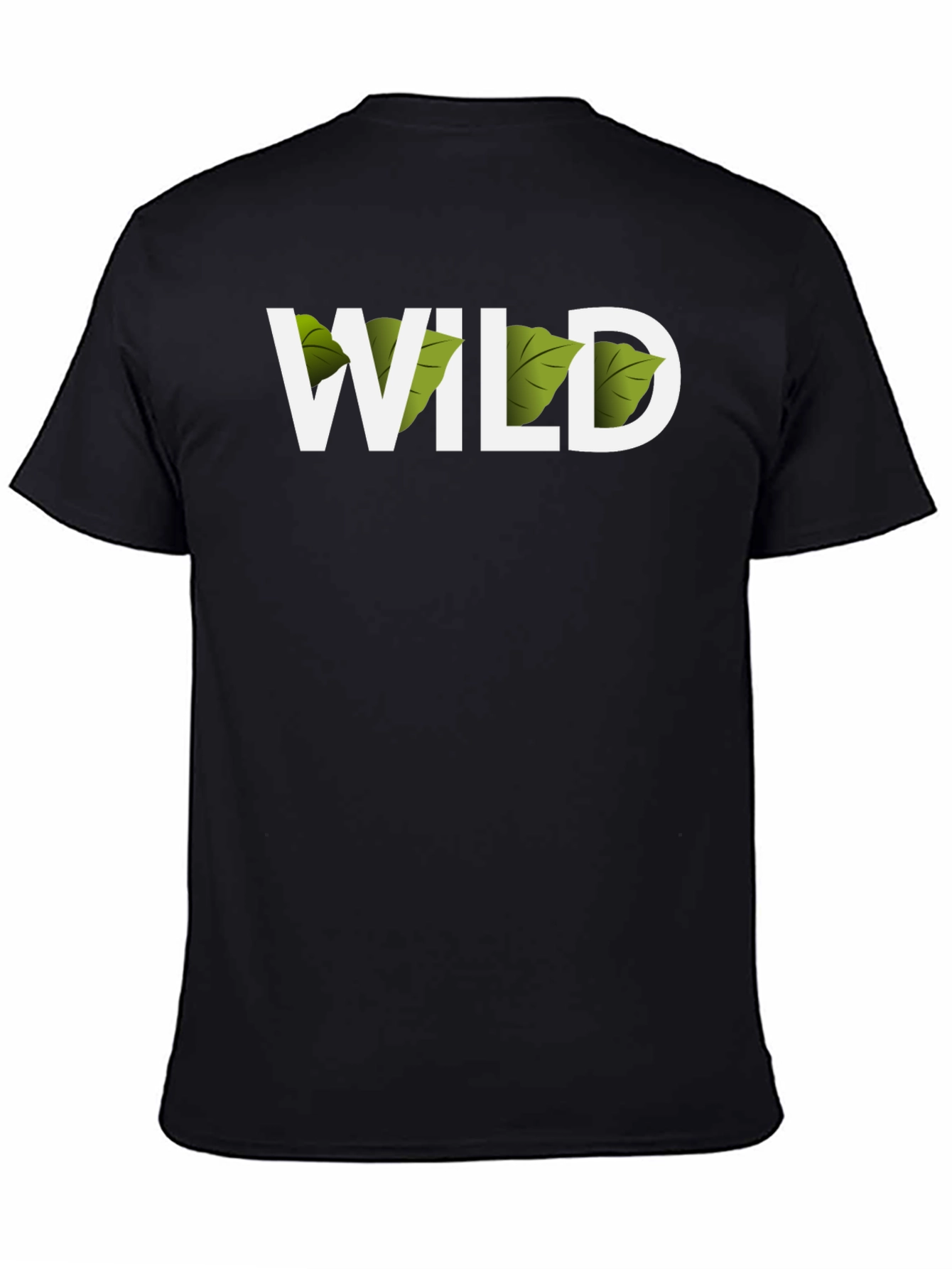 Wild Nature T-Shirt - Black Graphic Tee
