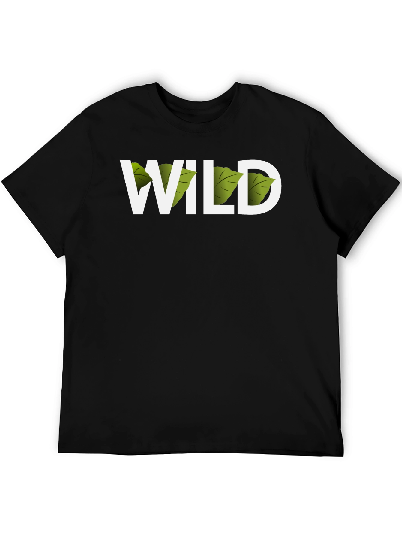 Wild Nature T-Shirt - Black Graphic Tee
