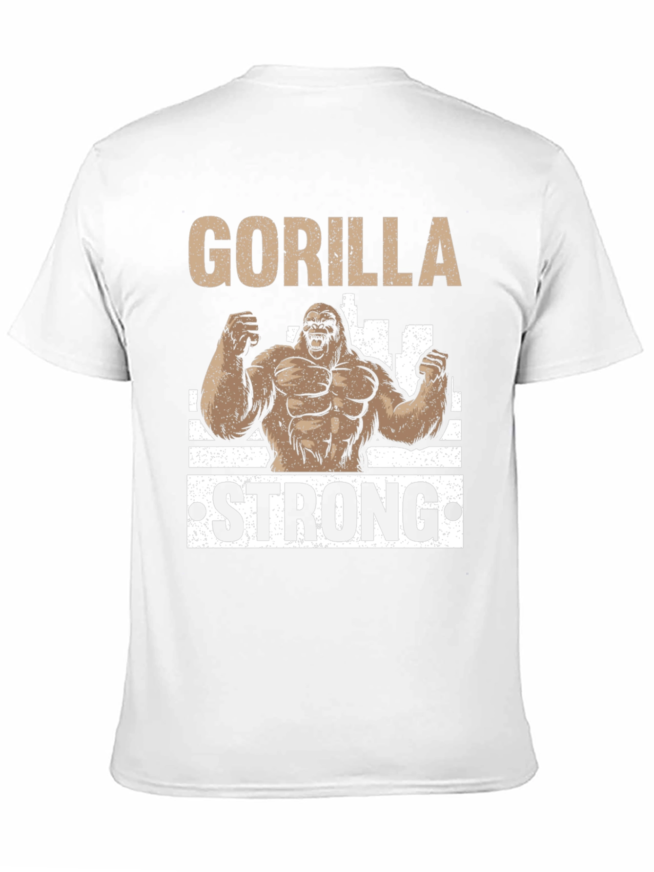 Gorilla Strong Black T-Shirt