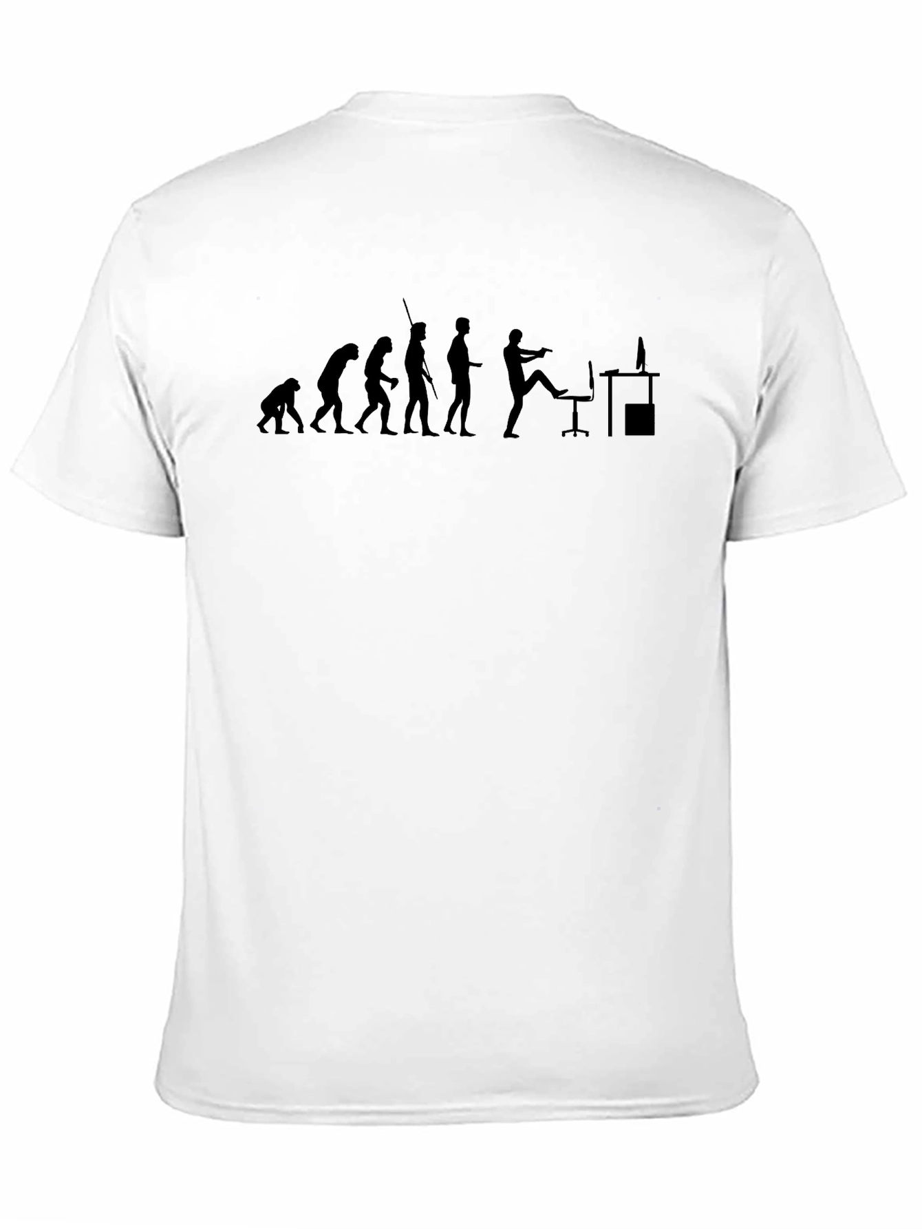 Evolution Gamer T-Shirt - Black Cotton Tee